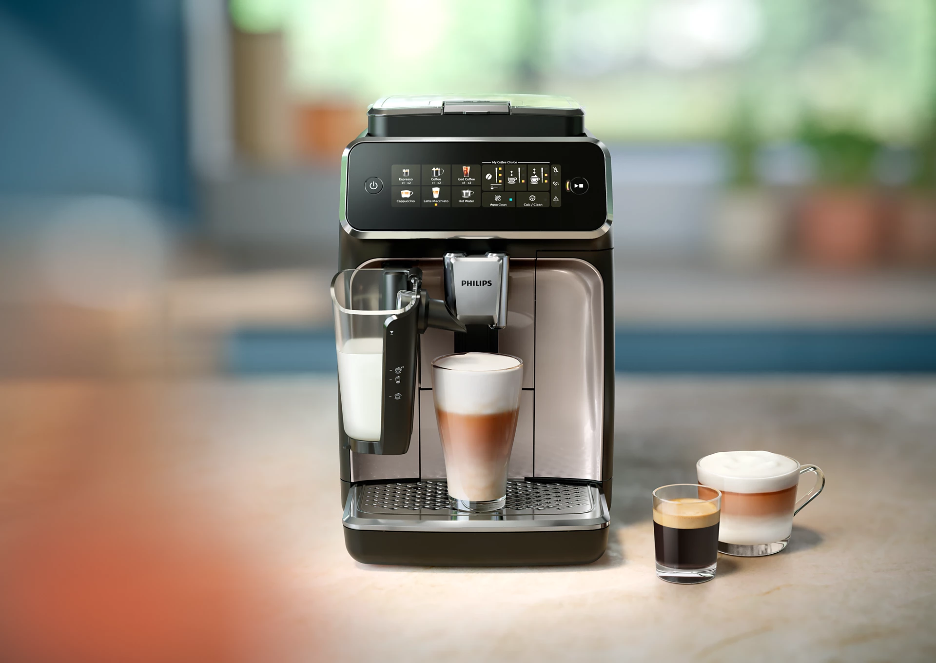 Cafetera Espresso automática Philips EP3341 Sistema Latte Go-4
