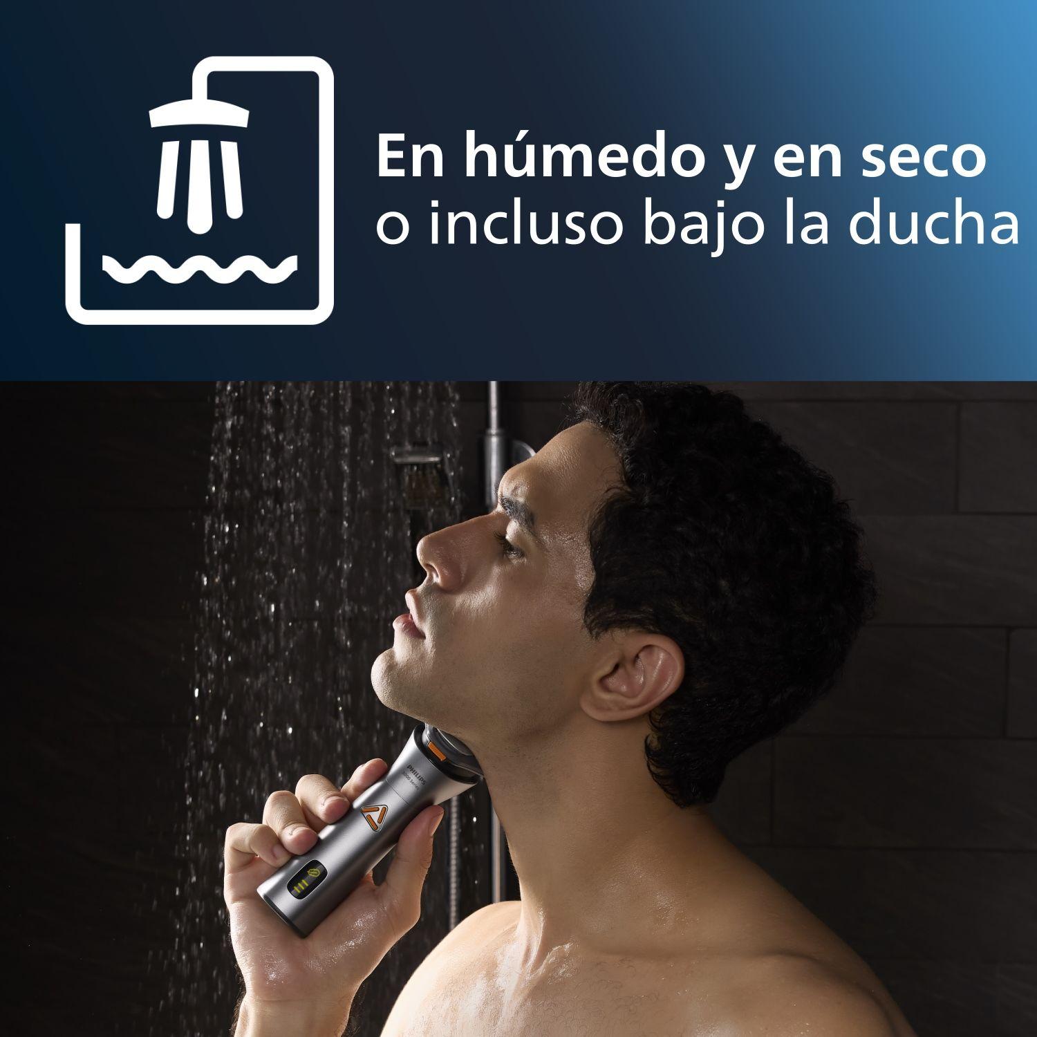 Afeitadora Philips Serie 3000 en Húmedo y Seco S3882/00-5