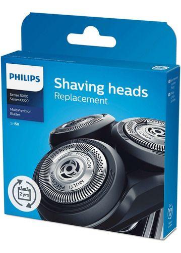 Repuesto Afeitadora Philips Sh50/50 Cuchillas Peines-0