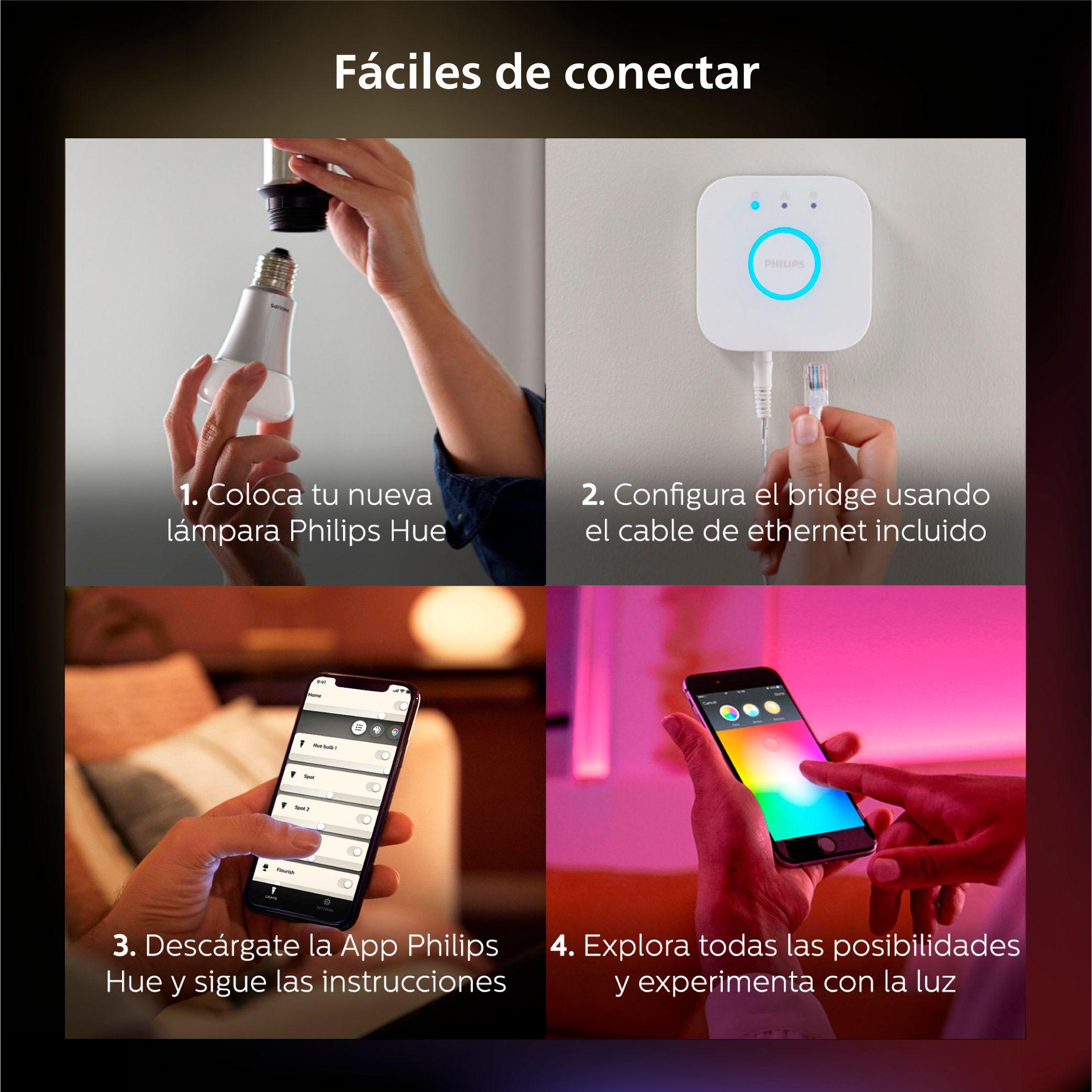 Lámpara Philips Hue Led De Pie Color Inteligente Signe Rgb-6