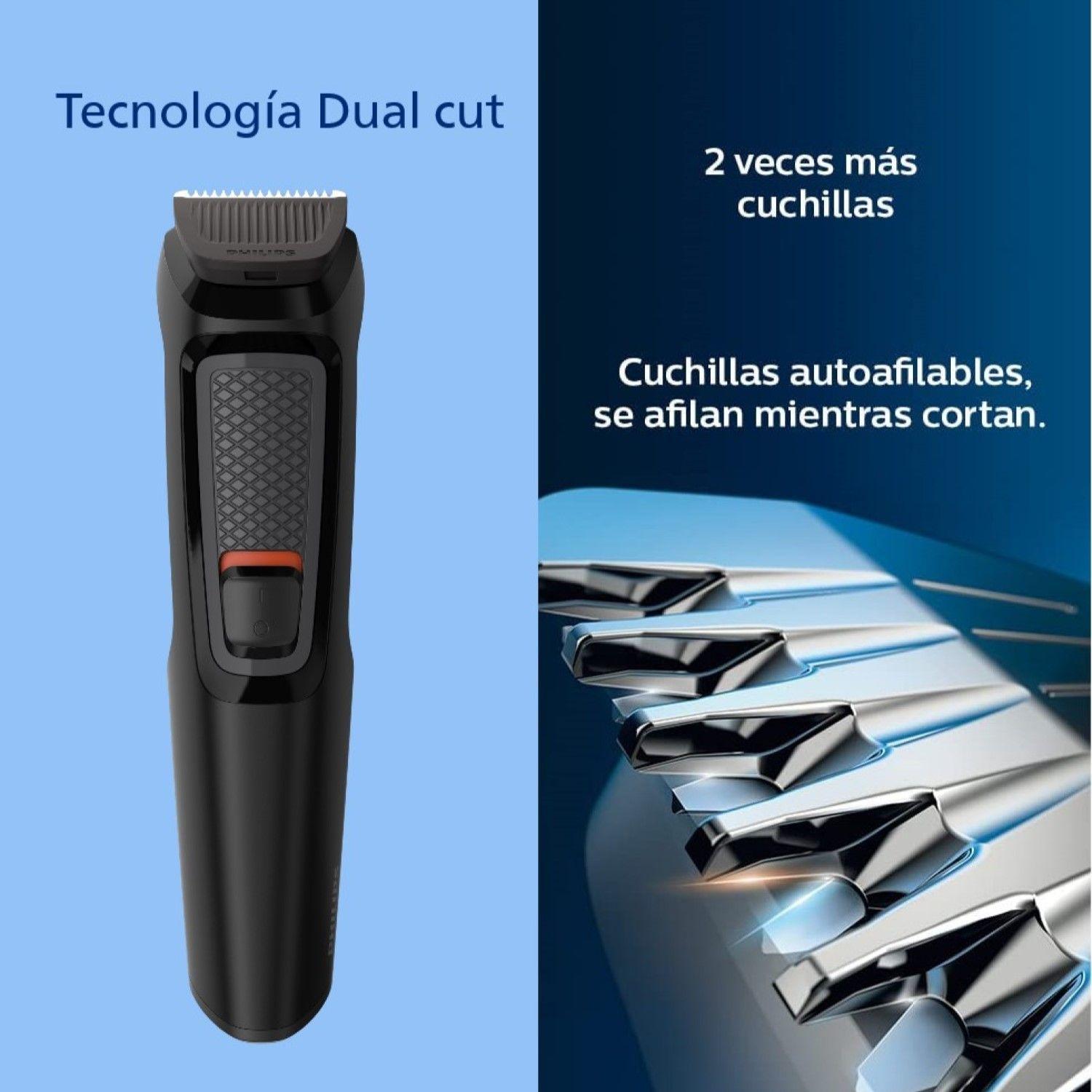 Multigroom Philips Mg3711/15 Serie 3000 Barba Nariz Oidos-4