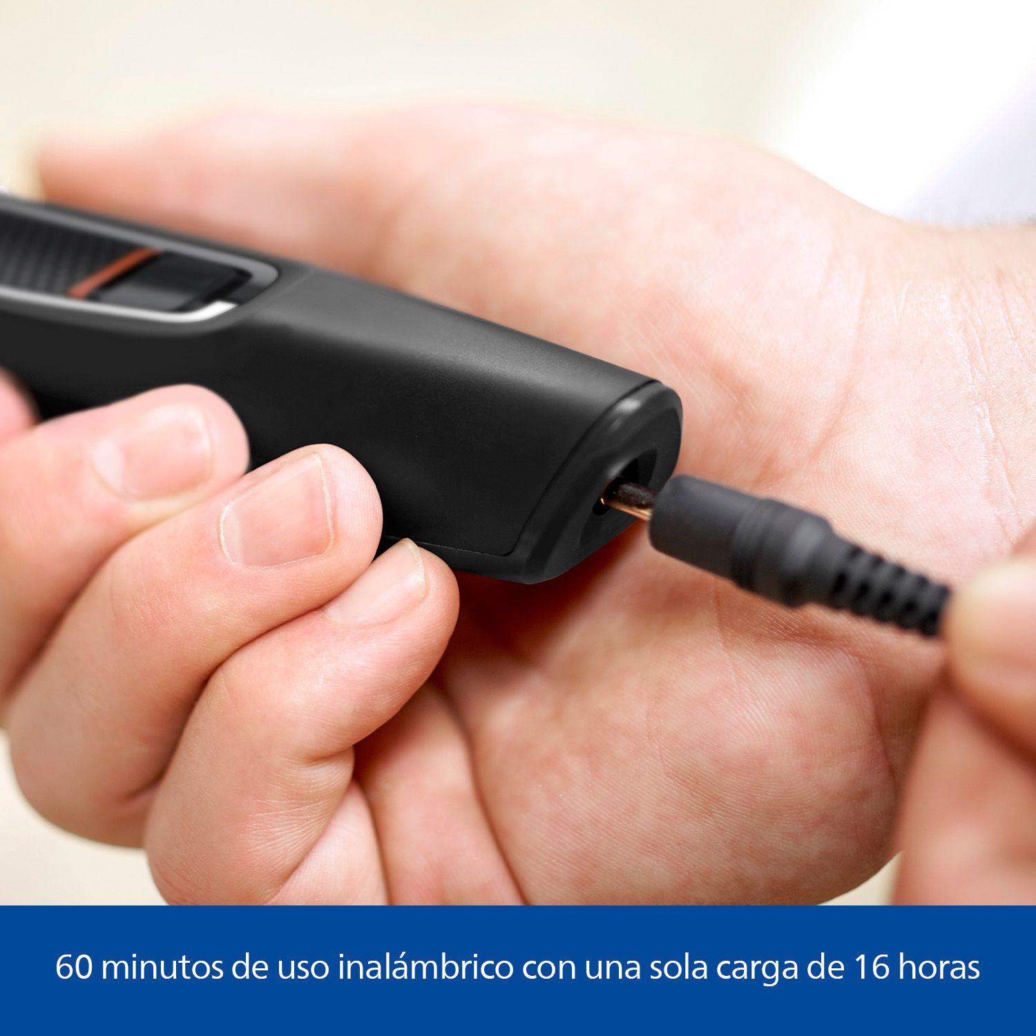 Multigroom Philips Mg3711/15 Serie 3000 Barba Nariz Oidos-7