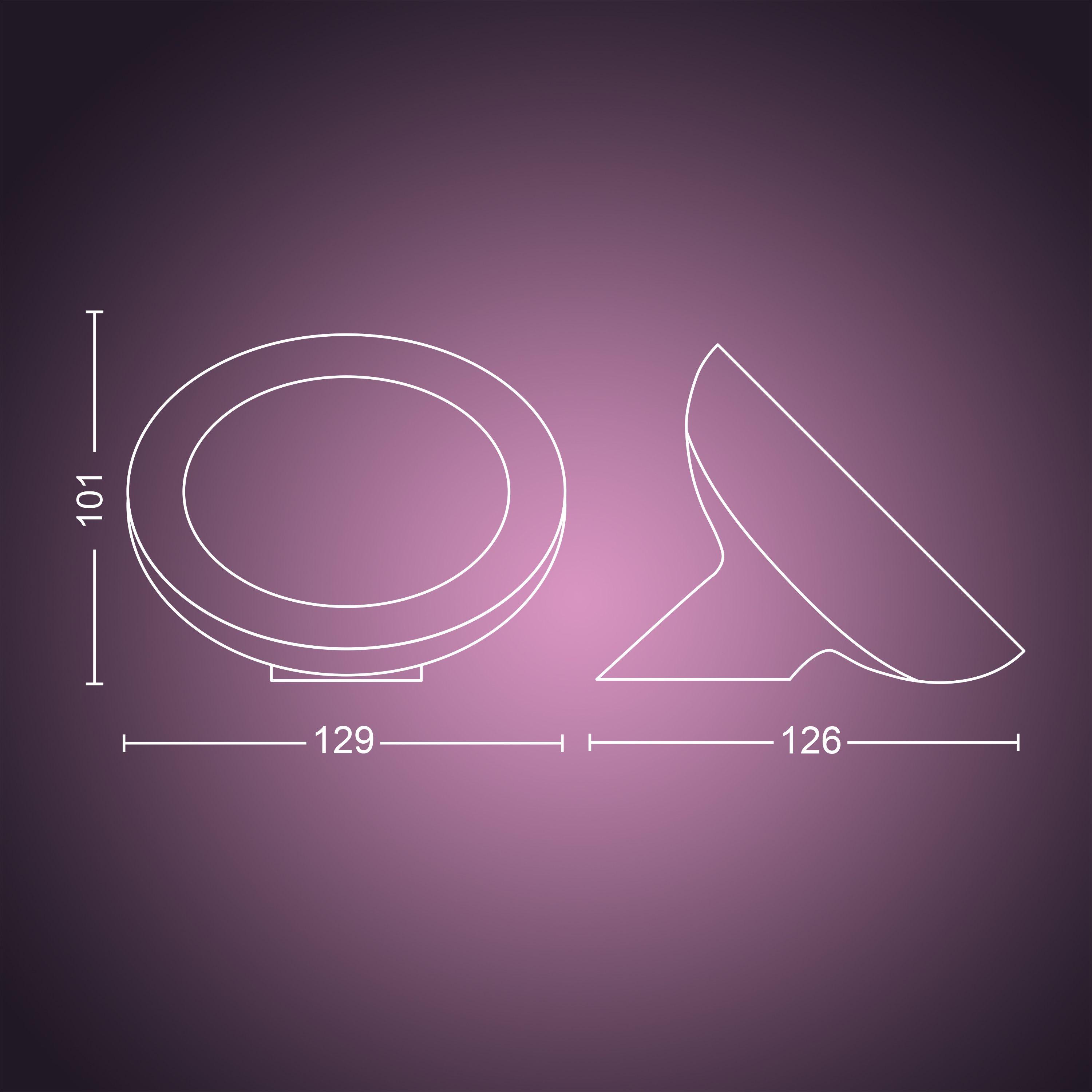 Lámpara De Mesa Philips Hue Bloom Led Bluetooth Color Rgb-3