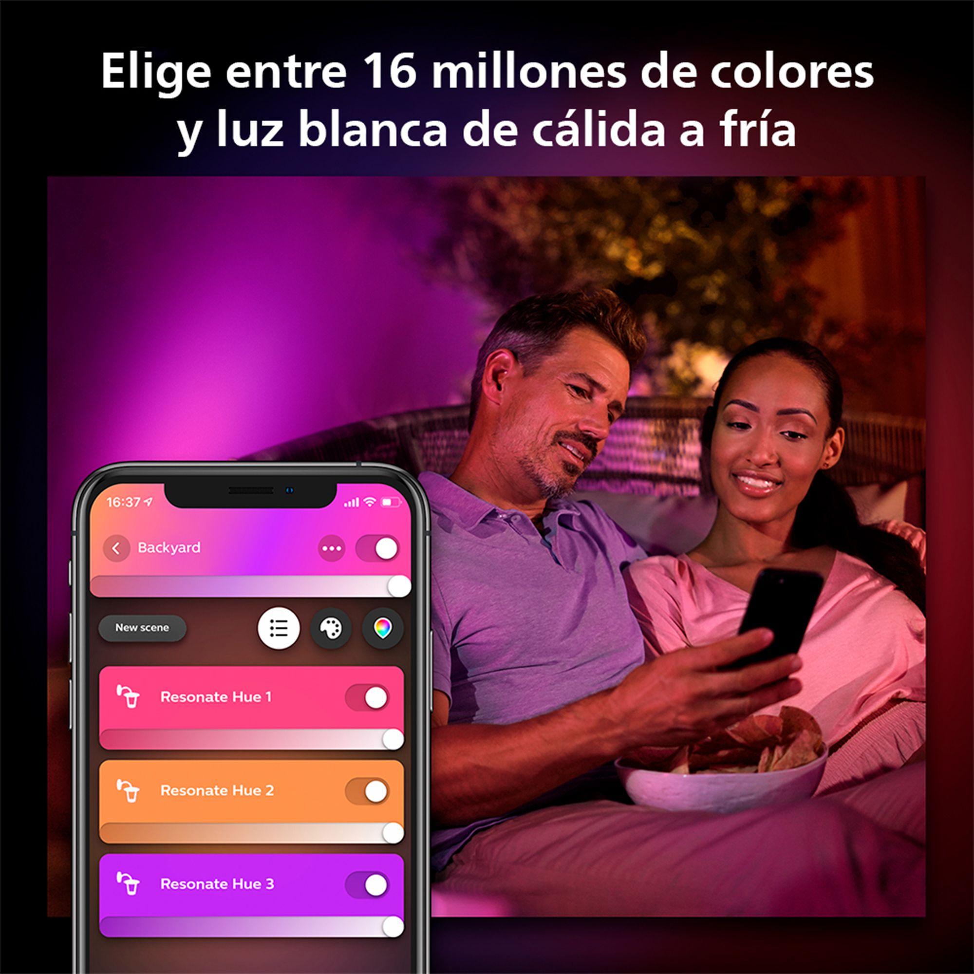 Aplique Exterior Philips Hue Appear Inteligente Multicolor-7