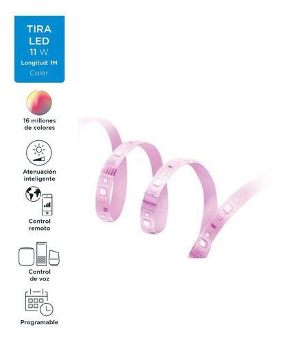 Wiz Cinta Led Extensión Inteligente Color 1mt 20w Wi-fi-4