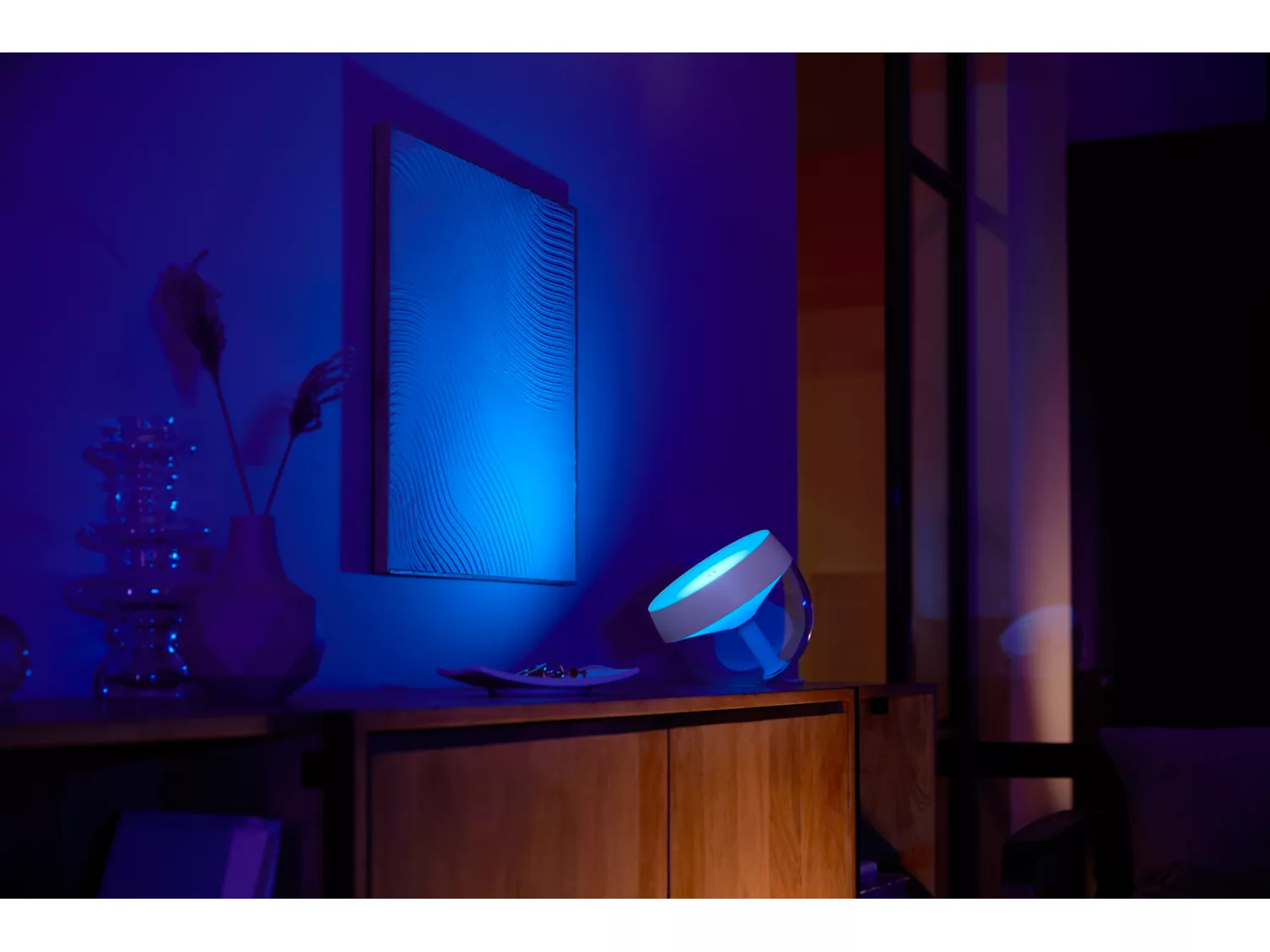 Philips Hue Lampara de Mesa LED Iris Color-7