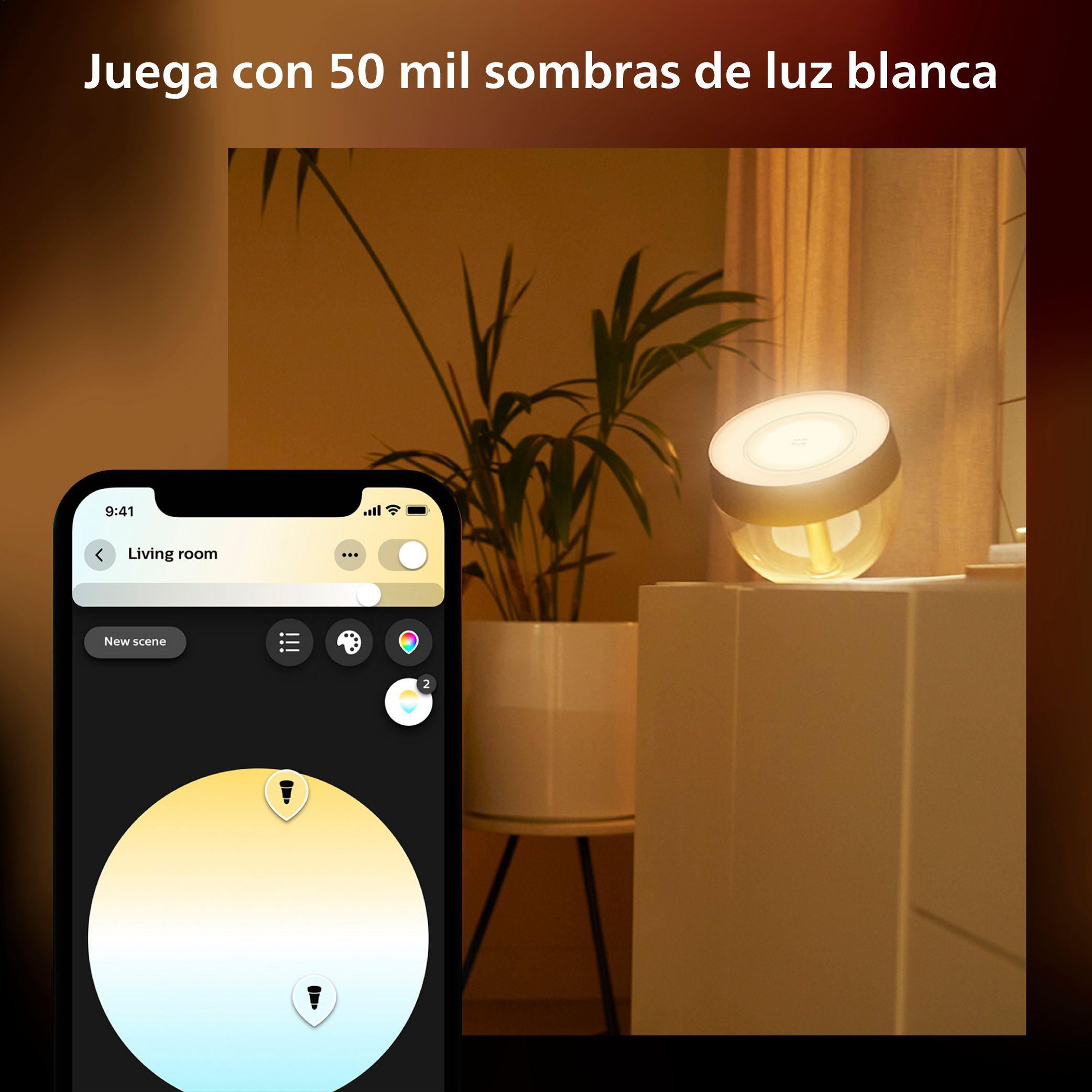 Lámpara Philips Hue Iris De Mesa Led Color Inteligente Rgb-8