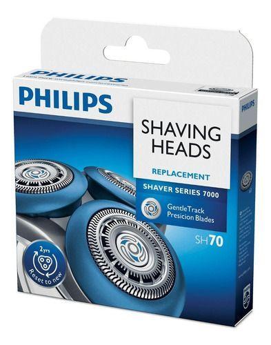 Repuesto Cabezal Afeitadora Philips Sh70 Cuchillas Peines-0