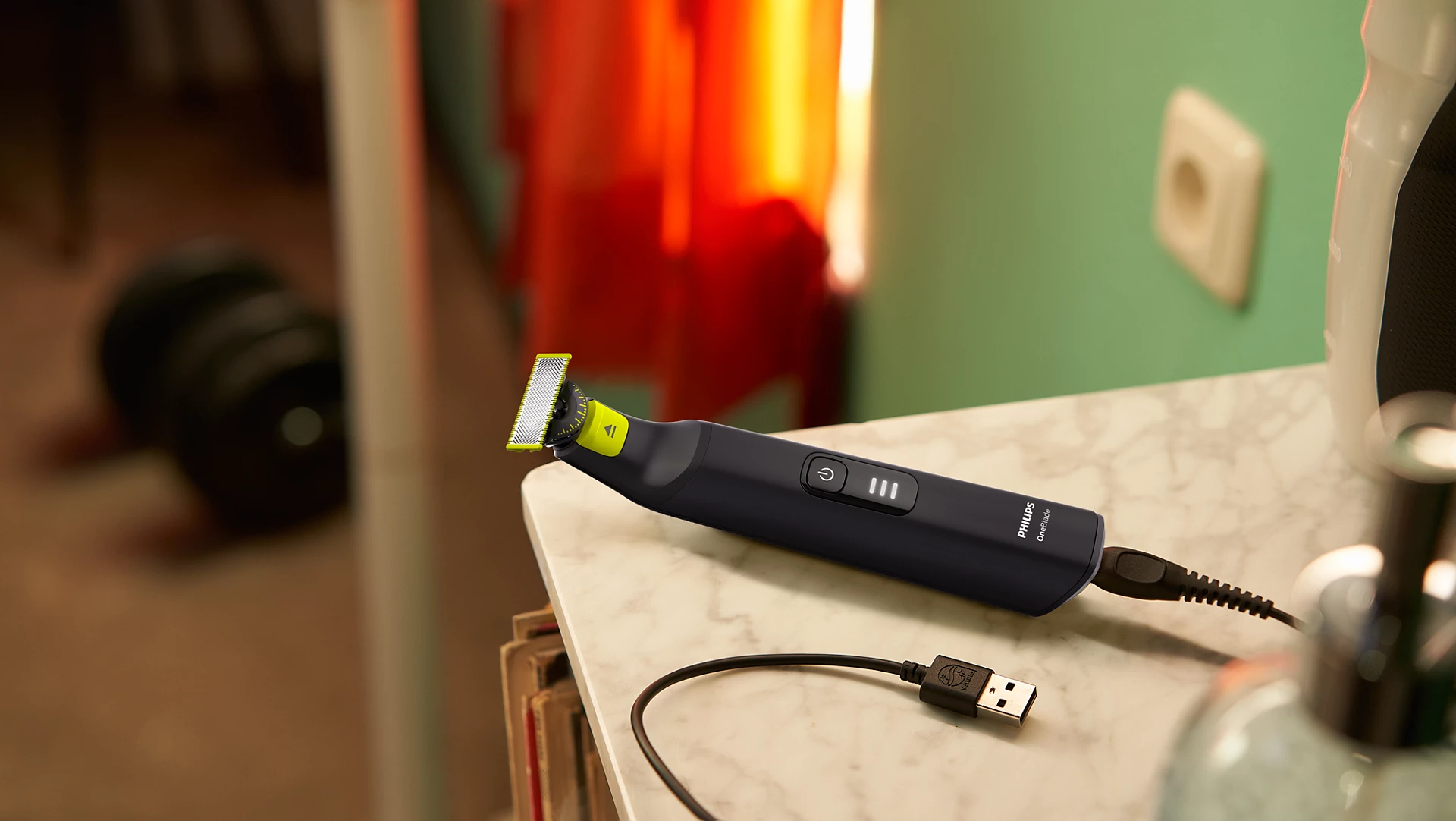 Afeitadora OneBlade Pro Philips QP6532/10 Peine 12 Ajustes-3