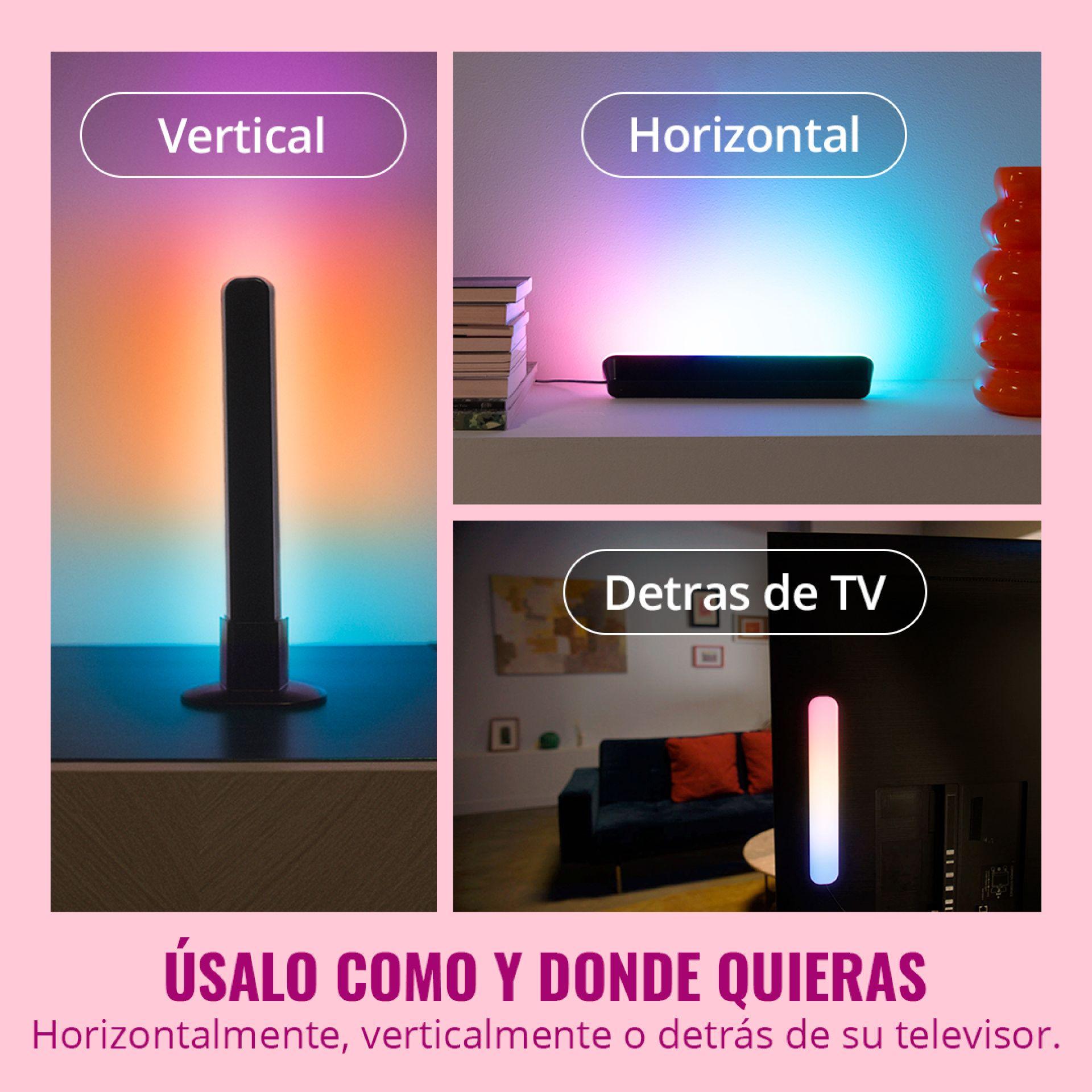 Barras De Luz Wiz Gradient RGBIC Wi-Fi App/Voz-5