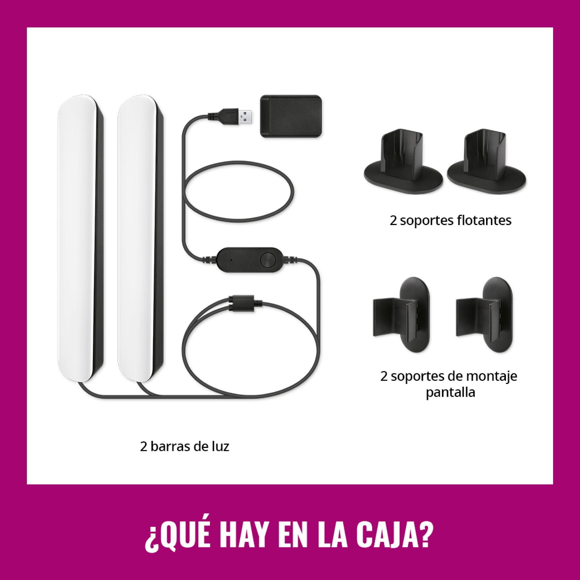 Barras De Luz Wiz Gradient RGBIC Wi-Fi App/Voz-6