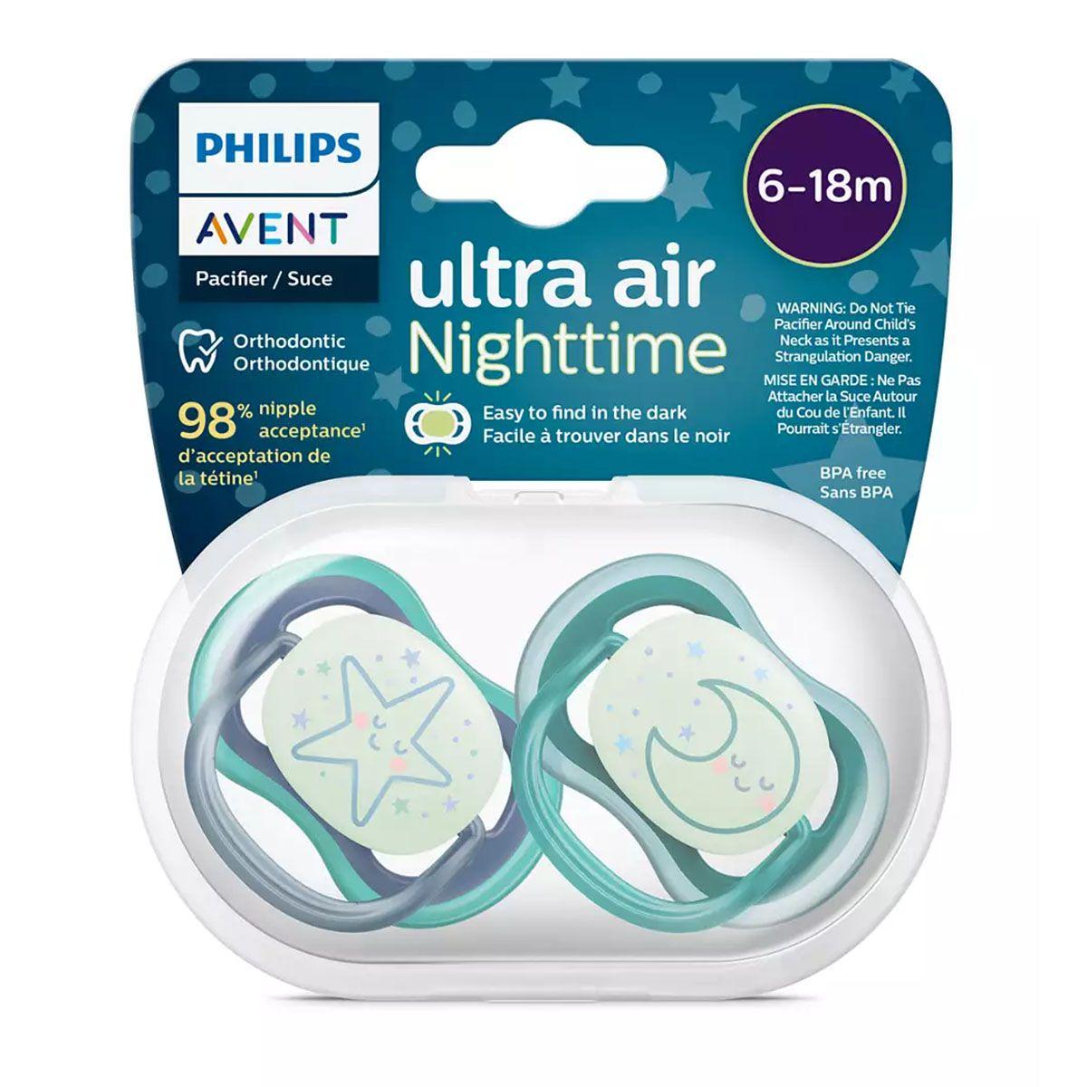 Chupete Philips Avent Ultra Air SCF376/13 x2u 6-18M-2