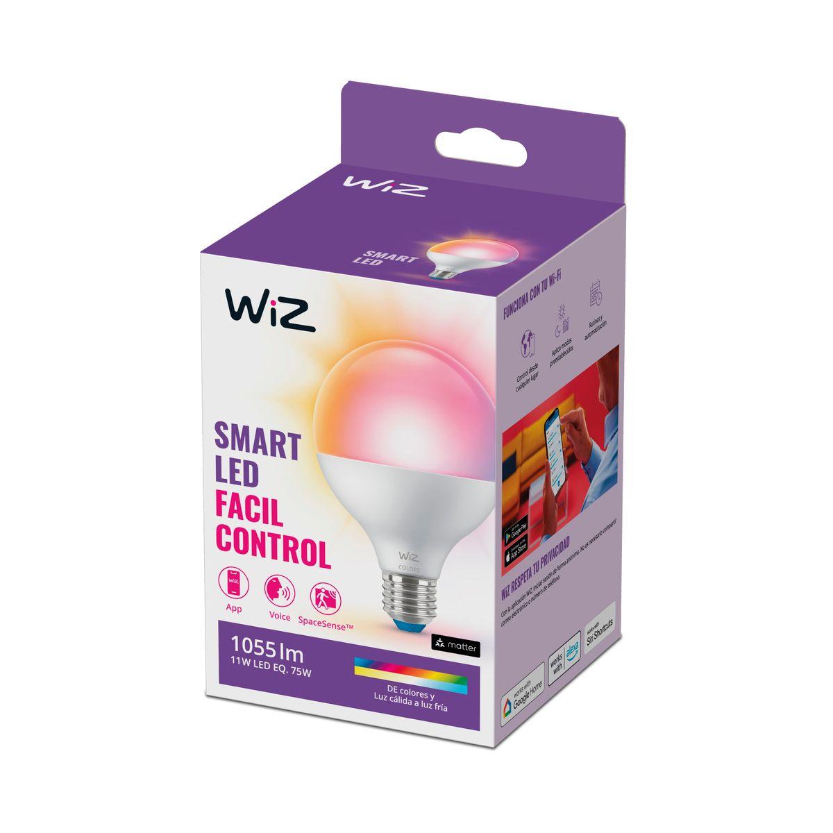 Ampolleta Inteligente Wiz G95 Led 11W Color Wi-Fi Connected-3