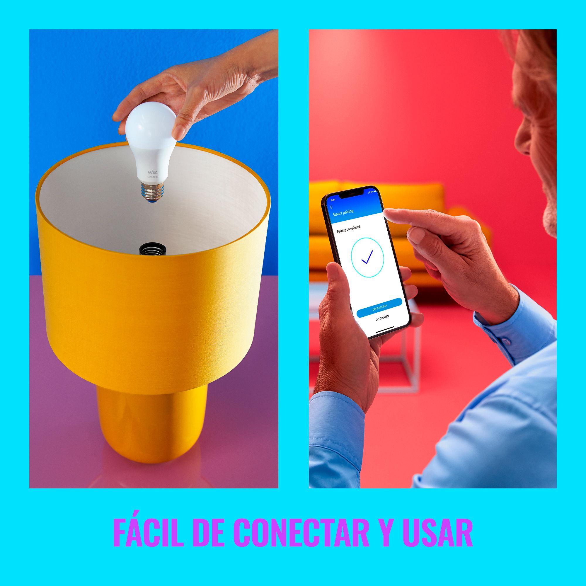 Ampolleta Inteligente Wiz G95 Led 11W Color Wi-Fi Connected-5