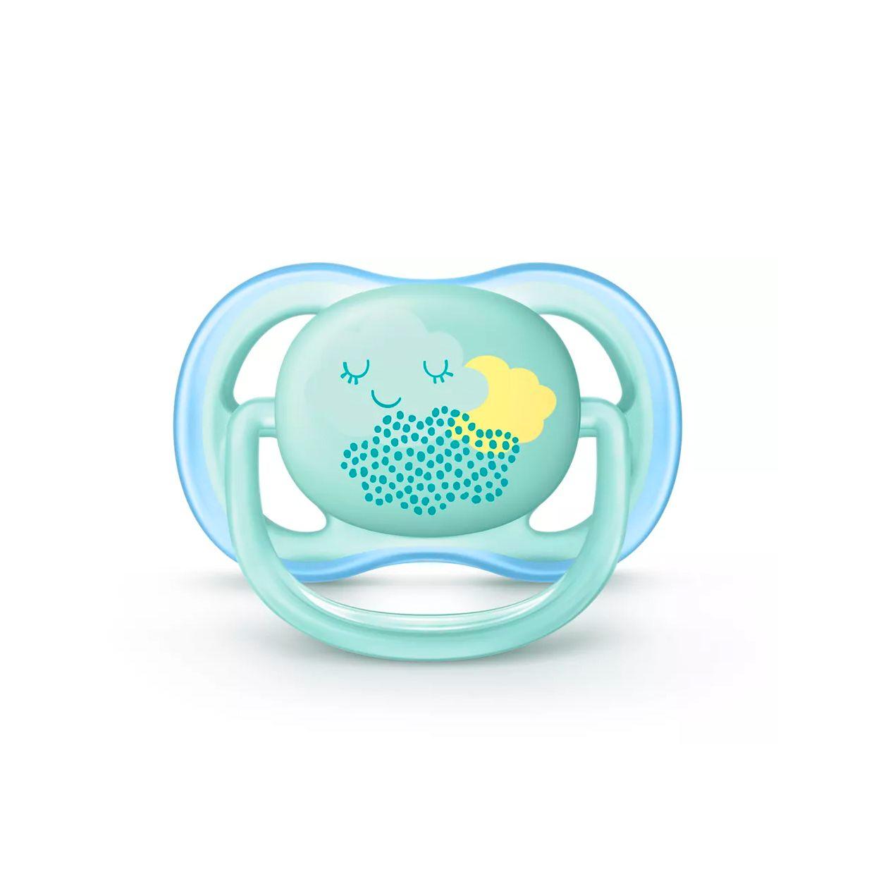 Chupete Ultra Air 0-6m Niño/Niña deco x2 Avent SCF344/21-3