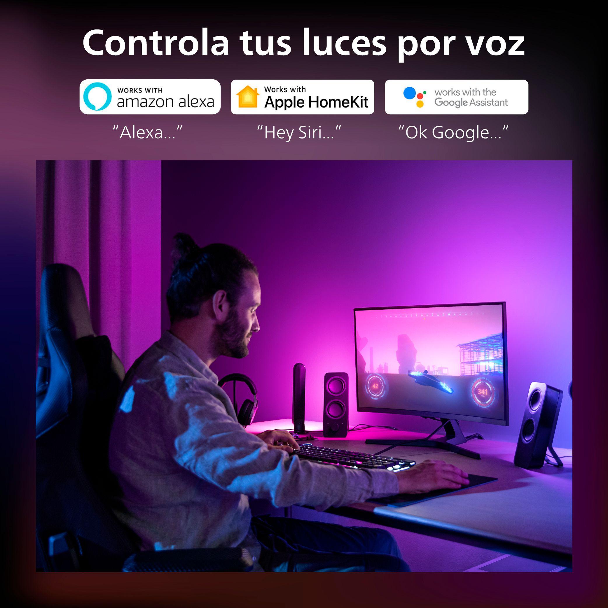 Tira Led Philips Hue Color Gradient Para Monitor 34 Pulgadas-5