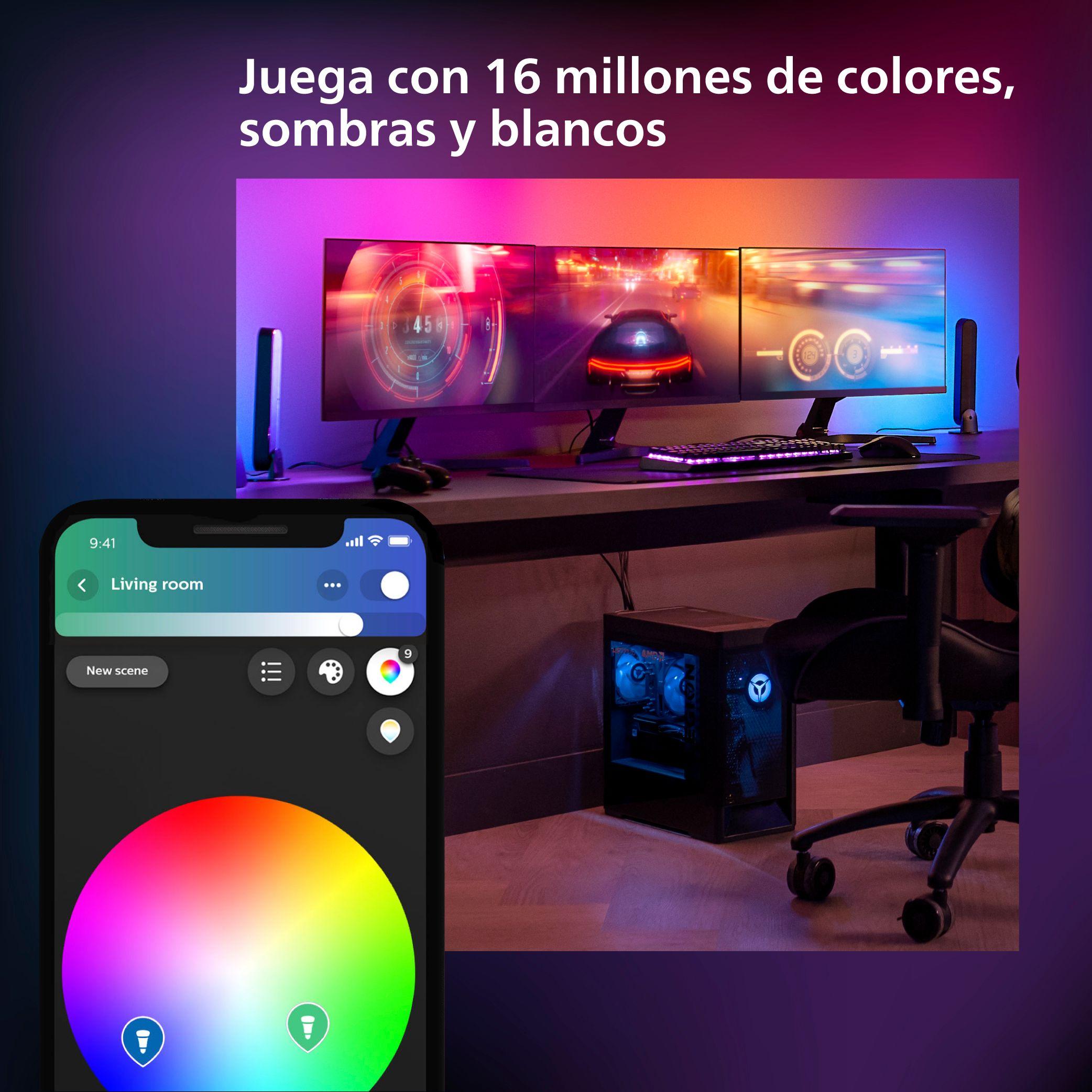 Tira Led Philips Hue Color Gradient Para Monitor 34 Pulgadas-7