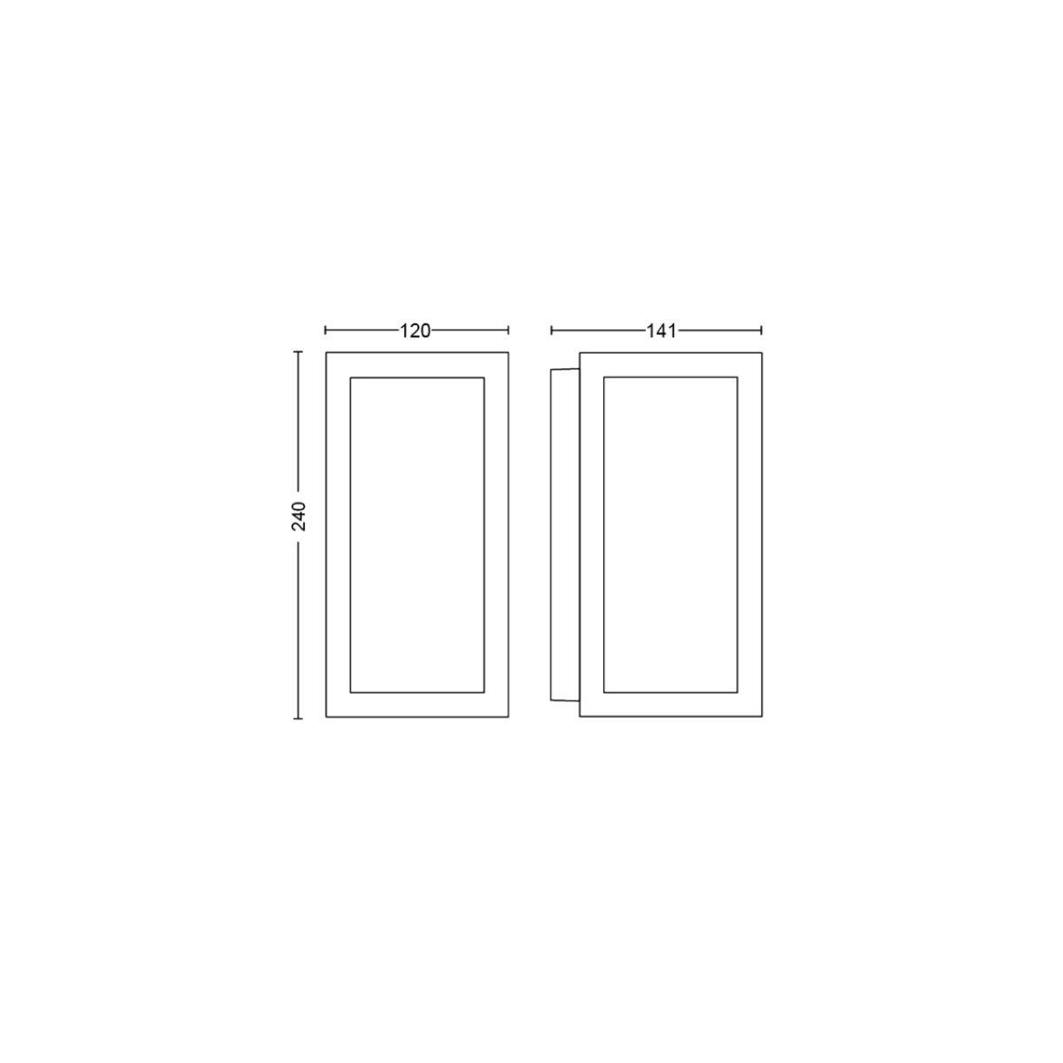 Aplique De Exterior Philips Hue Impress Led Inteligente-5