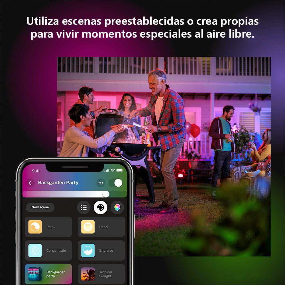 Aplique De Exterior Philips Hue Impress Led Inteligente-7