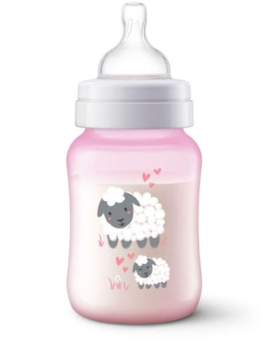 Mamadera Anticolicos Philips Avent SCF821/14 Rosa 1m-0