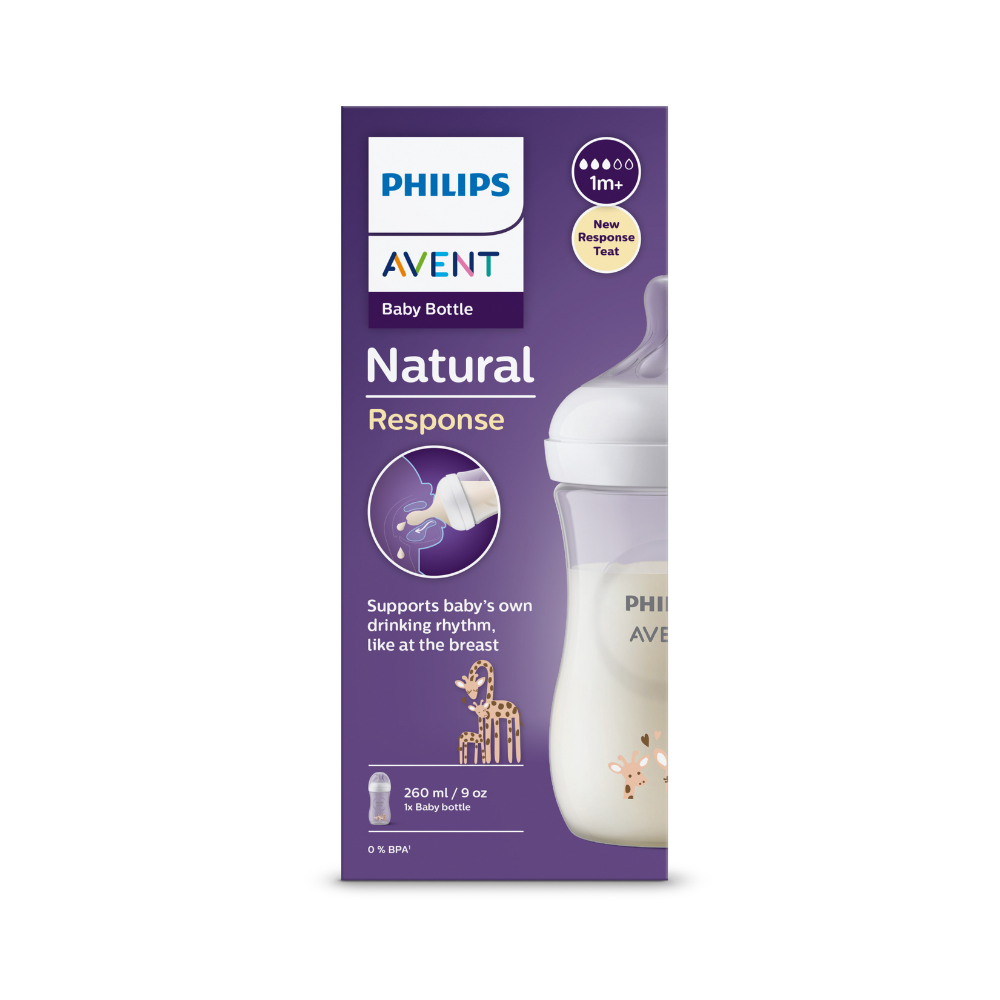 Mamadera Natural Response Philips Avent SCY903/66 1m+ 260 ml-7