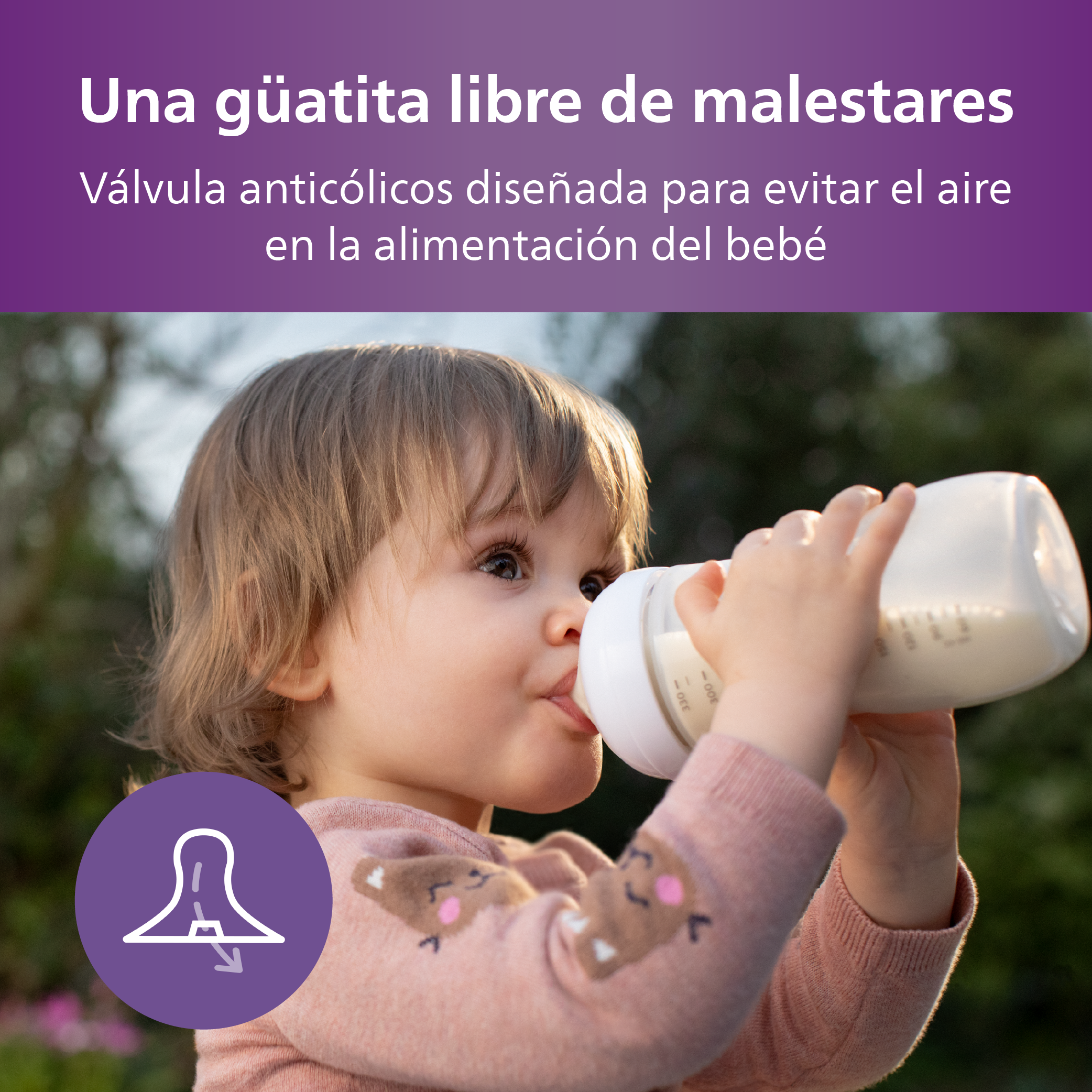 Mamaderas Natural Response Philips Avent SCY906/02 3m+ 330ml-3