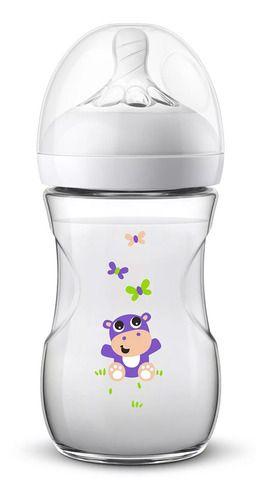 Mamadera Avent Natural Scf070/22 260ml 1m+-1