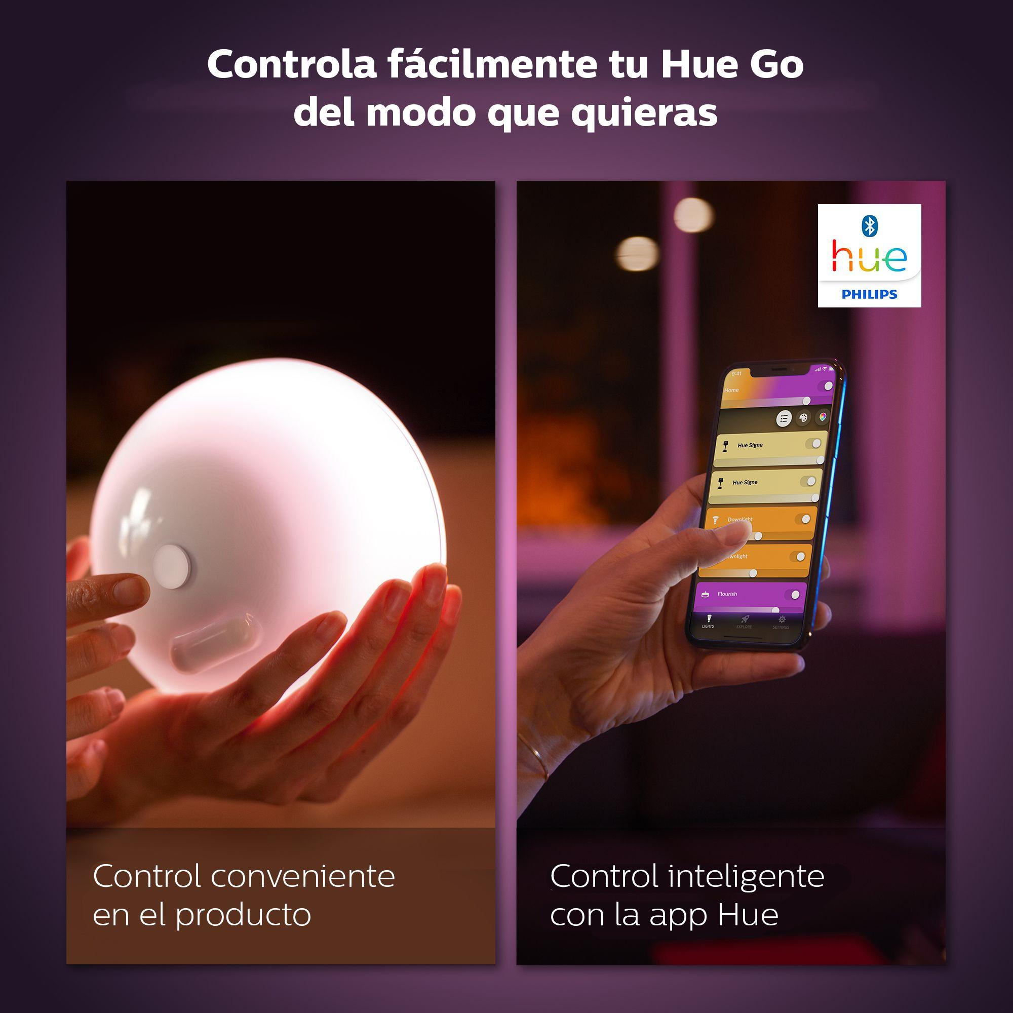 Philips Hue Go Lampara Portatil White And Color-4