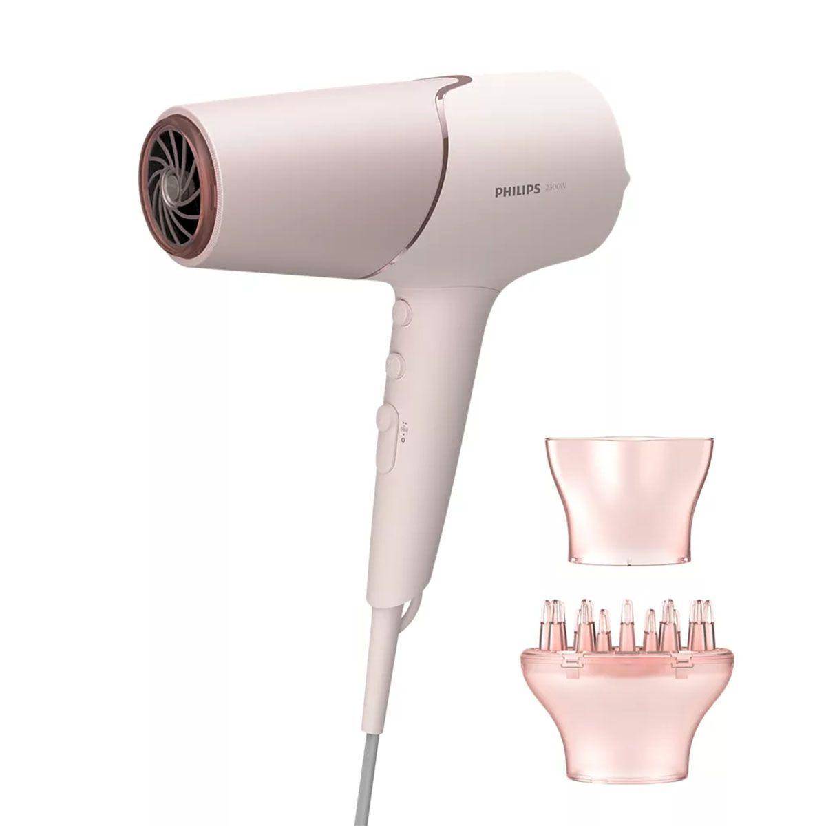 Secador De Pelo Philips ThermoShield BHD530/00 Rosa 2300W-2