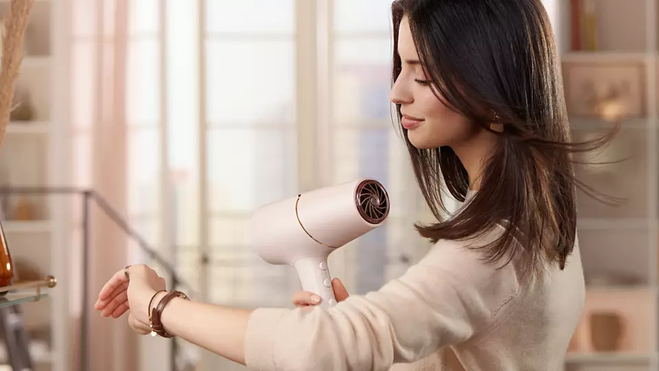 Secador De Pelo Philips ThermoShield BHD530/00 Rosa 2300W-7
