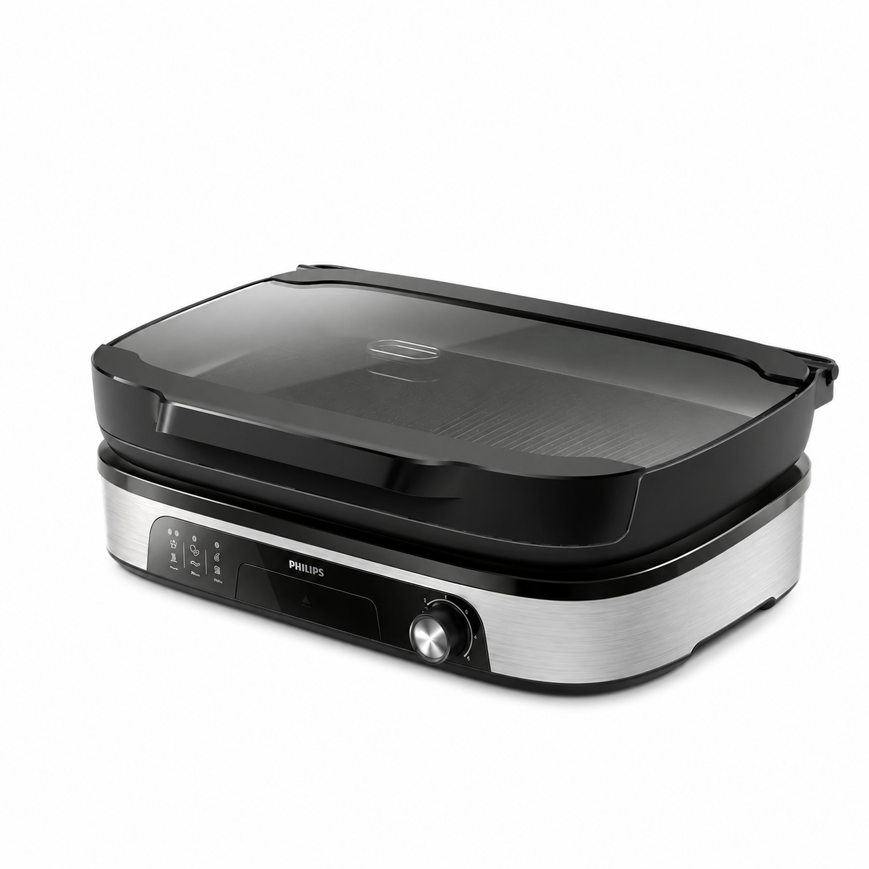 Parrilla Eléctrica 2400W Ahumador Infusor HD6212/90 Philips-0