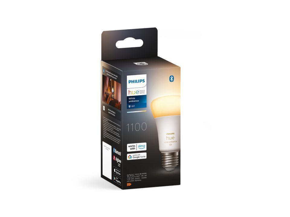 Ampolleta Philips Hue E27 Inteligente Bluetooth Wh Ambience-3