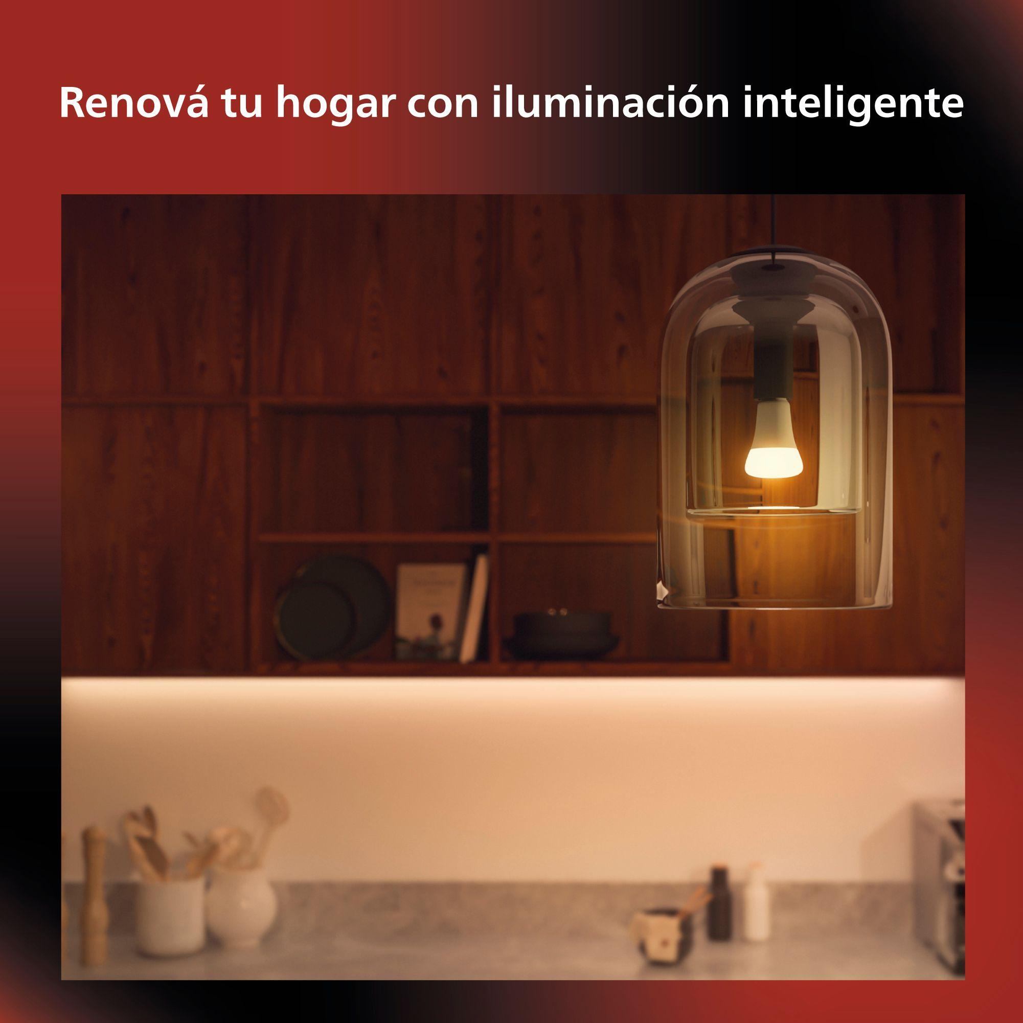 Ampolleta Philips Hue E27 Inteligente Bluetooth Wh Ambience-6