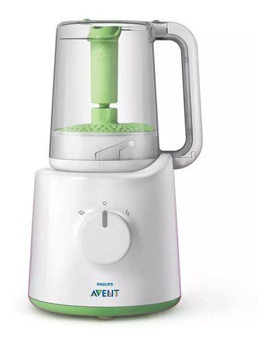 Vaporera Licuadora Comida Para Bebés Avent Scf870/20 Vapor-0