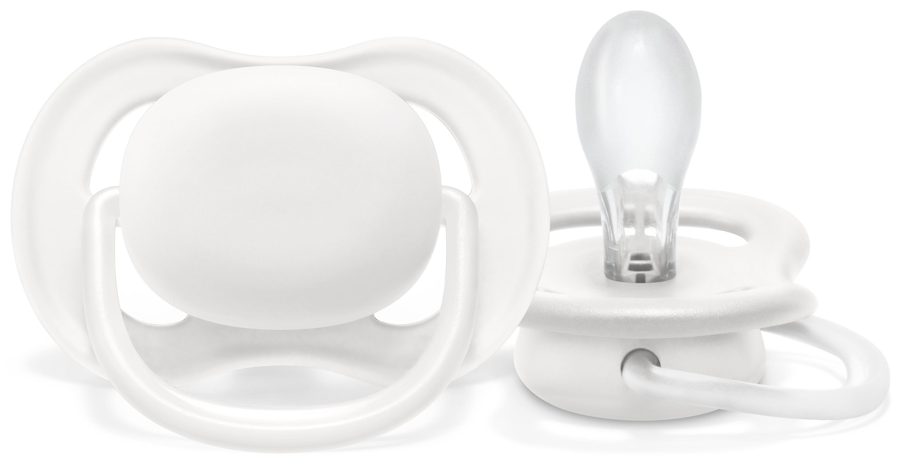 Chupete Avent Ultra Air Collection Blanco 6-18m SCF081/14-1