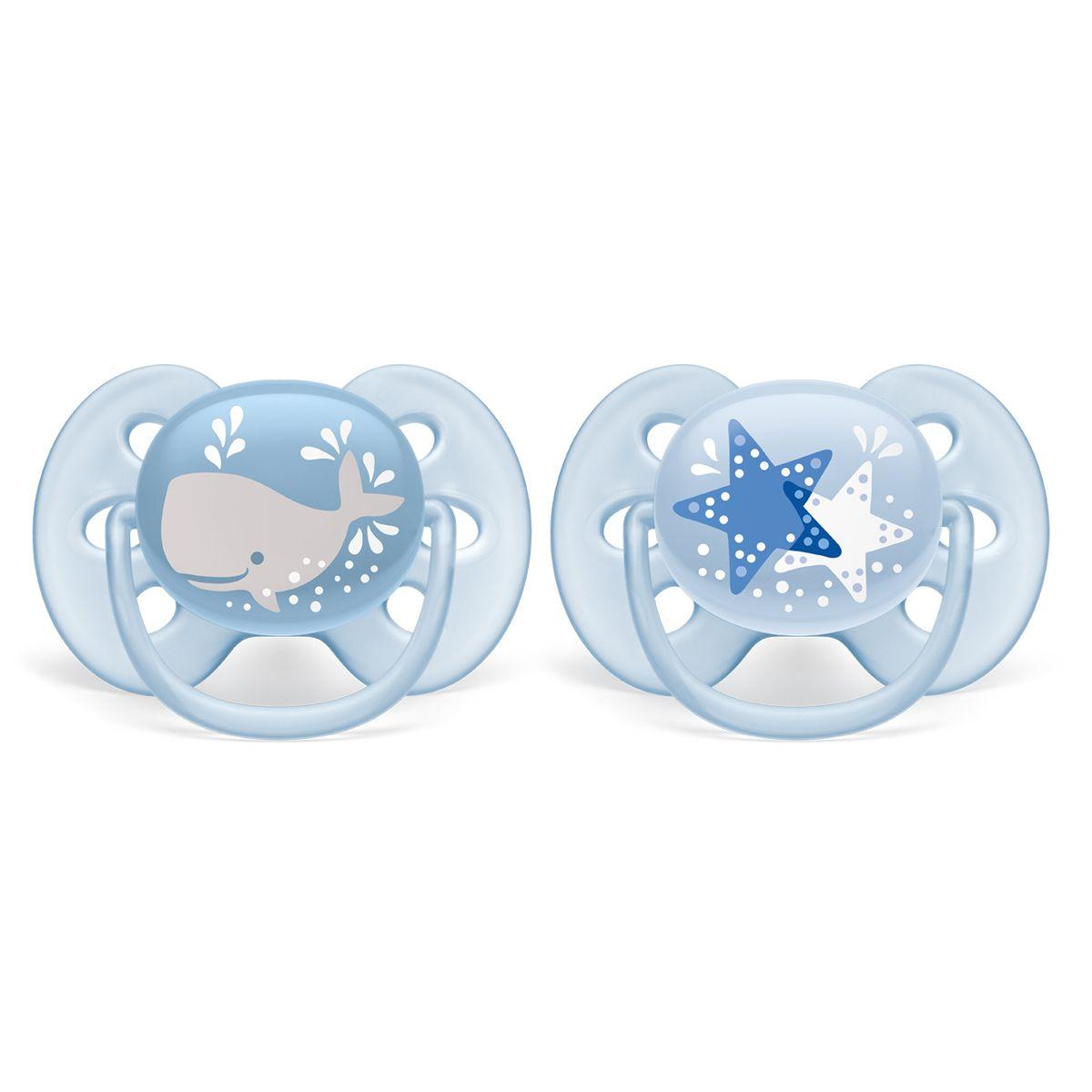 Chupete UltraSoft Philips Avent SCF223/03 6-18m Ultrasuave-0