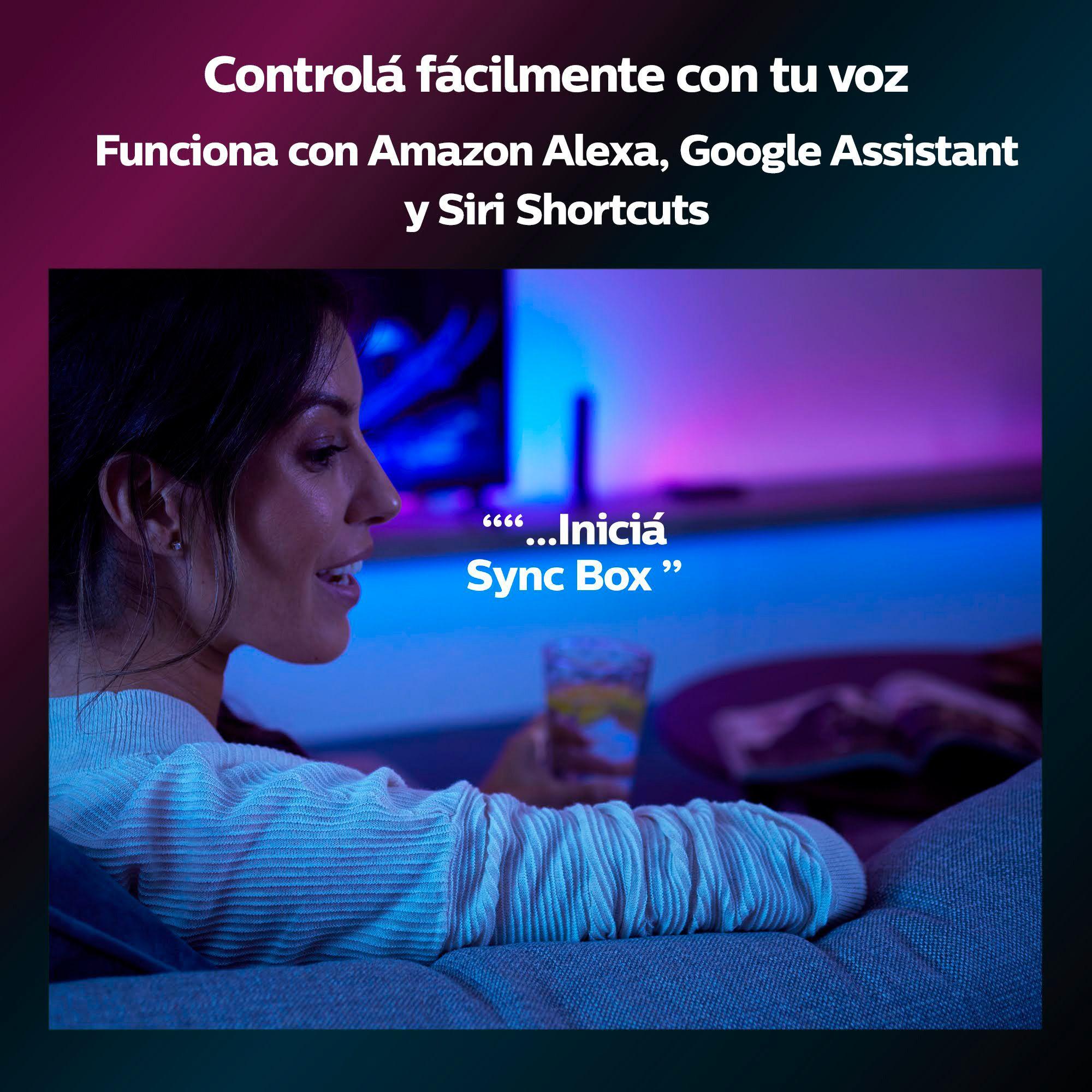 Philips Hue Sync Box Hdmi 4K 60Hz Hdr10+ Dolby Vision Smart-6