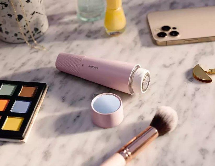 Depiladora Facial Philips Serie 5000 BRR454/00 Rosa-3