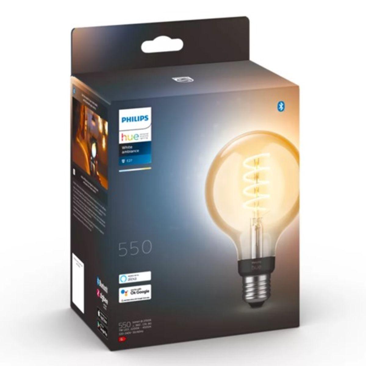Philips Hue Ampolleta Filamento Bluetooth E27 Globo-3
