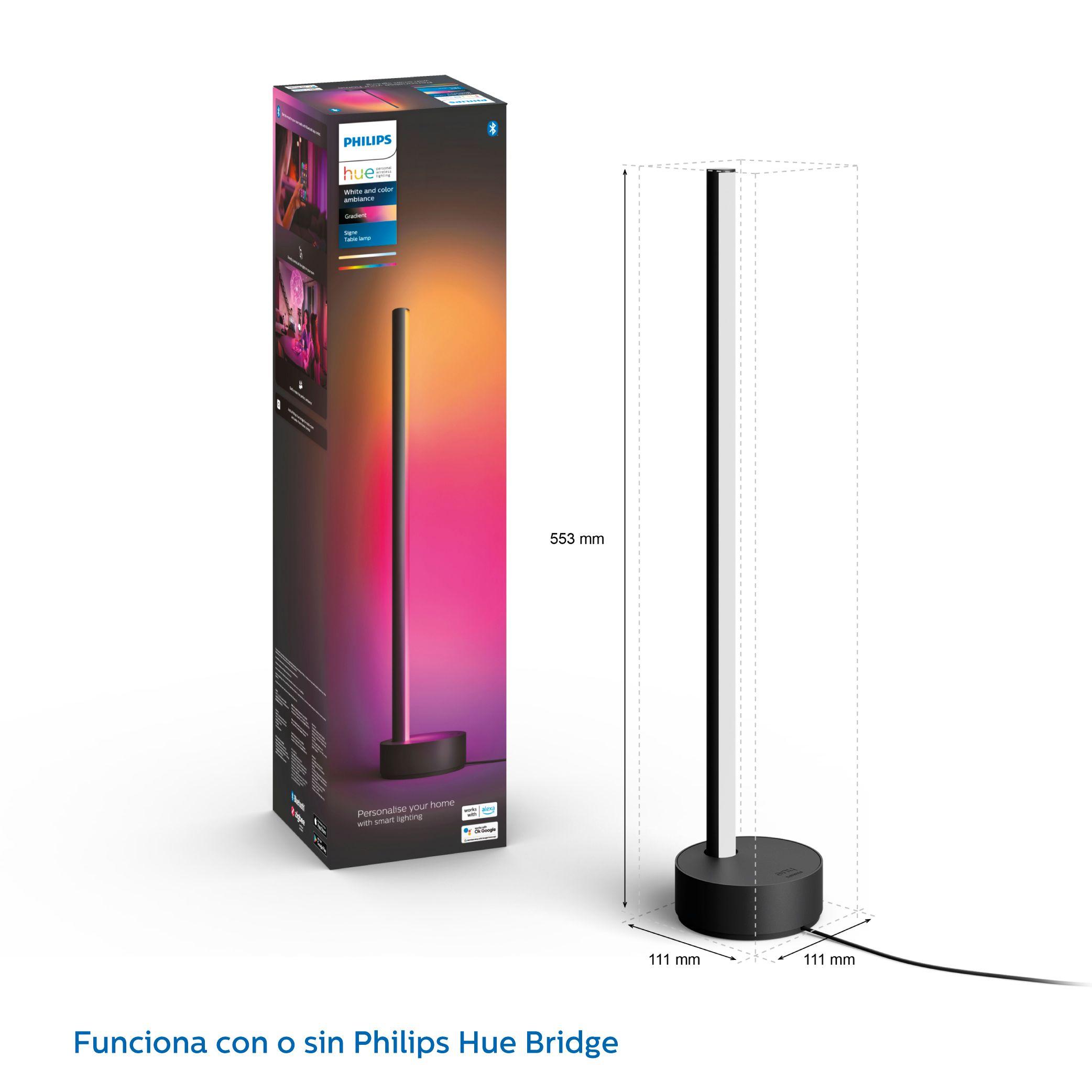 Philips Hue Lámpara Led Mesa Individual Color Inteligente-6