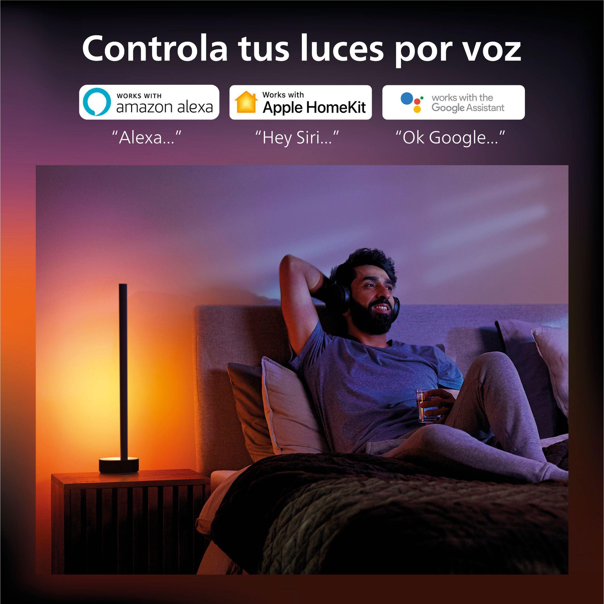 Philips Hue Lámpara Led Mesa Individual Color Inteligente-8