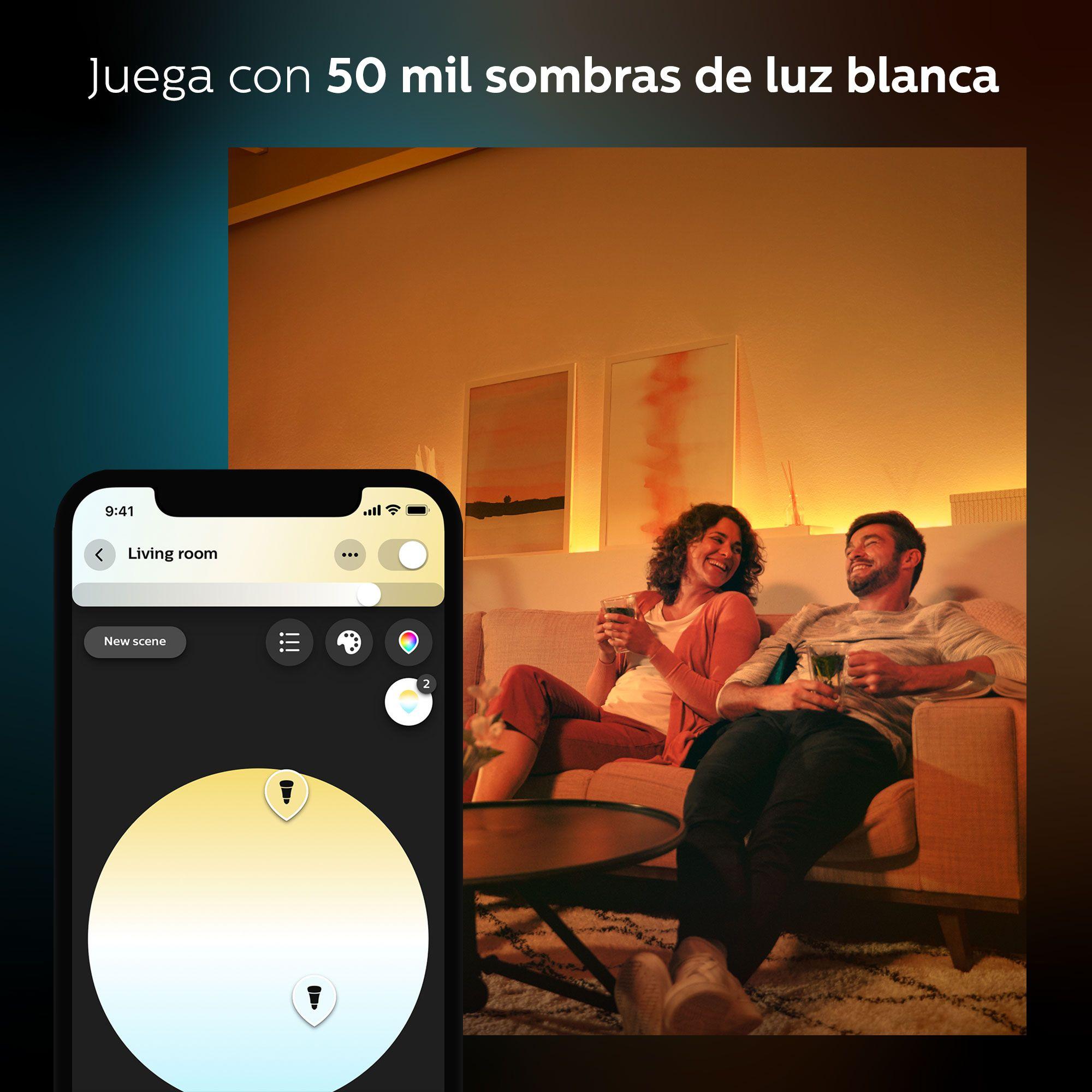 Ampolleta Philips Hue Filamento Edison E27 Led Bluetooth-4