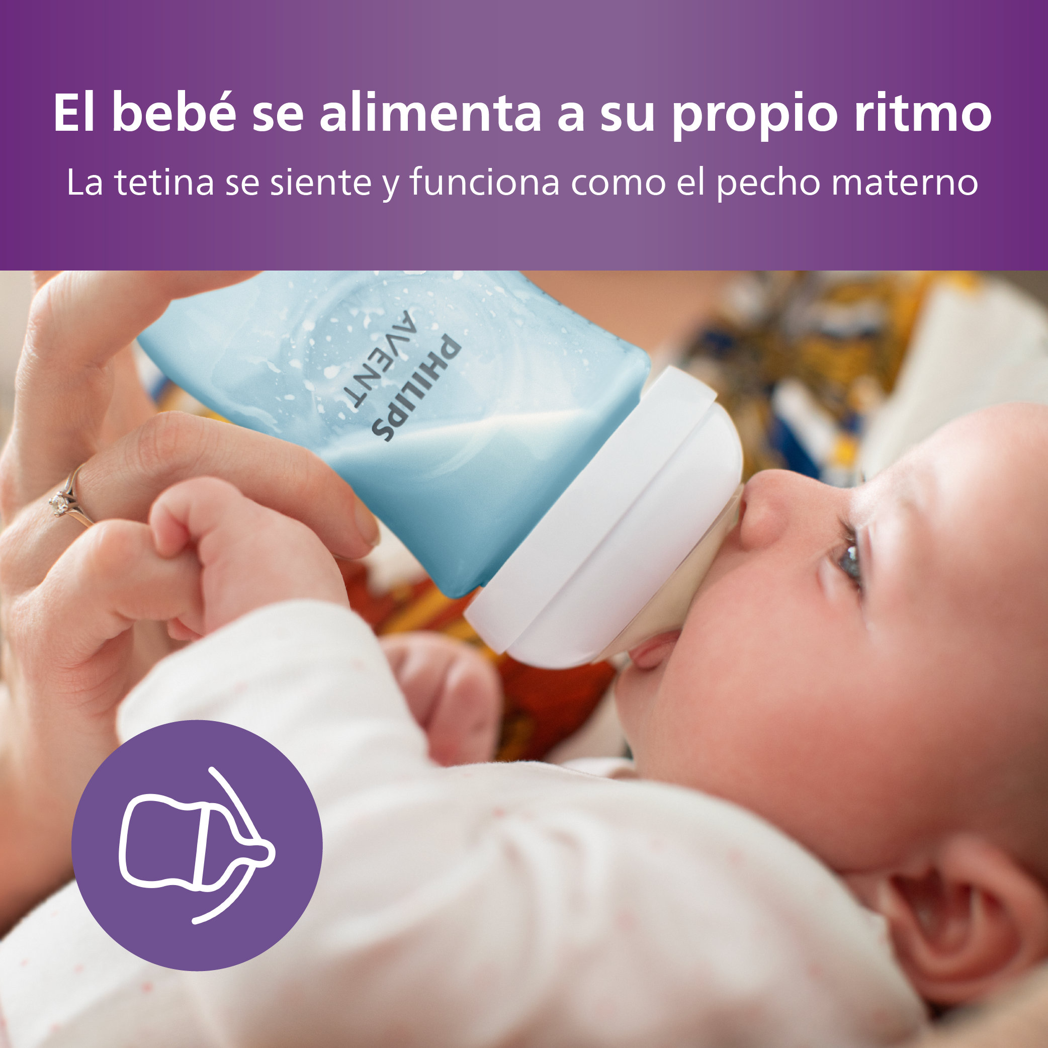 Mamadera Natural Response Philips Avent SCY903/21 1m+ 260ml-3