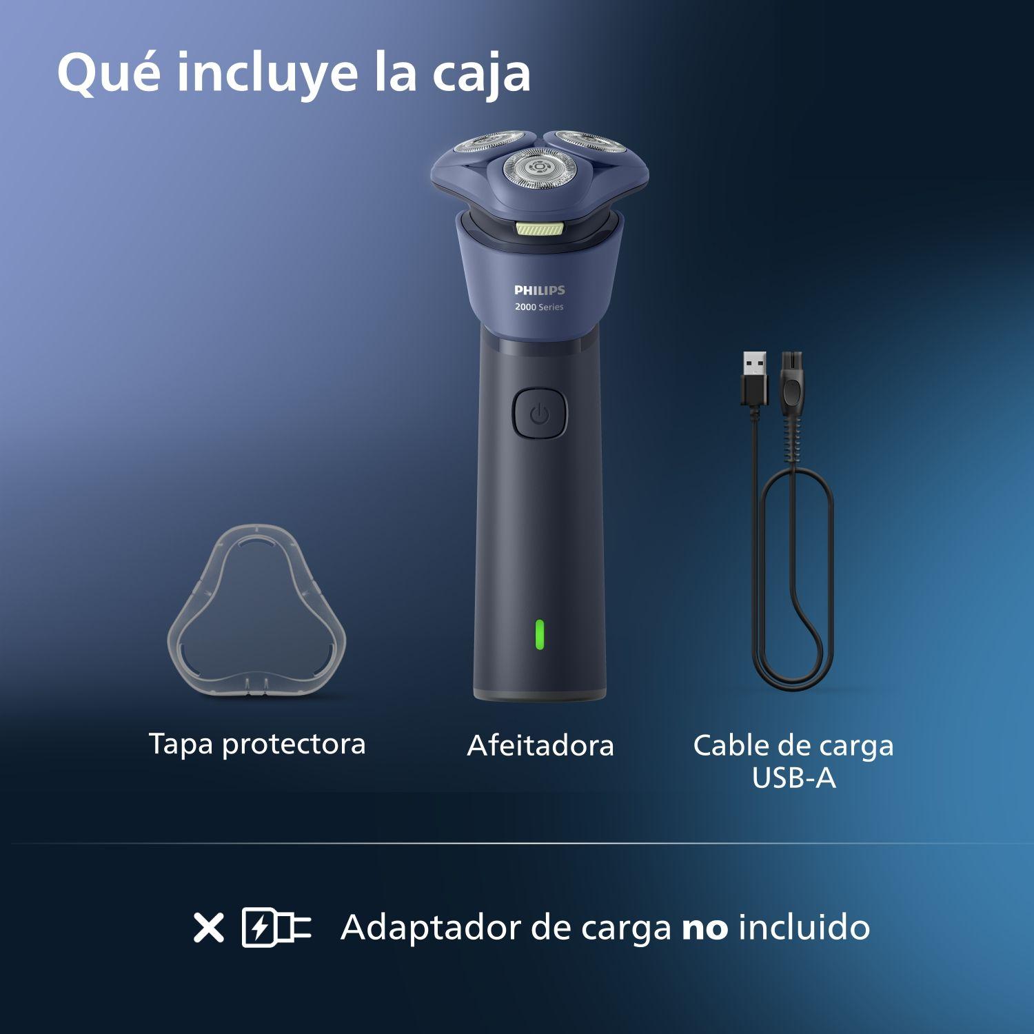 Afeitadora Philips Serie 2000 en Húmedo y Seco S2885/00-6