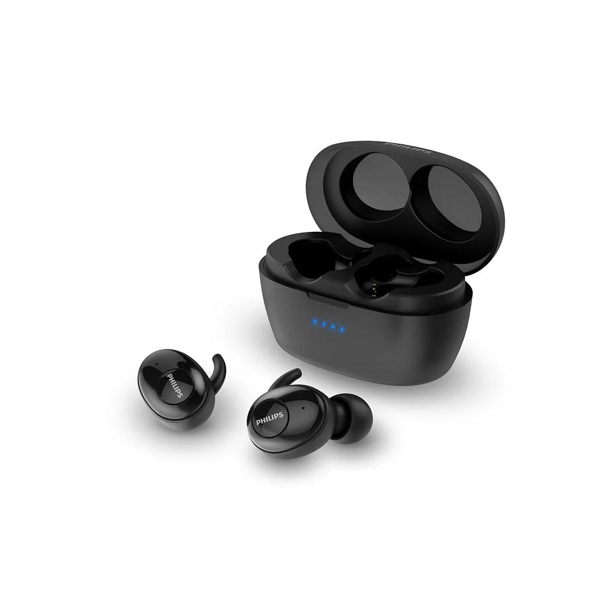 Audifonos Inalambricos Philips Tws Tat3215 Bluetooth Negros-0