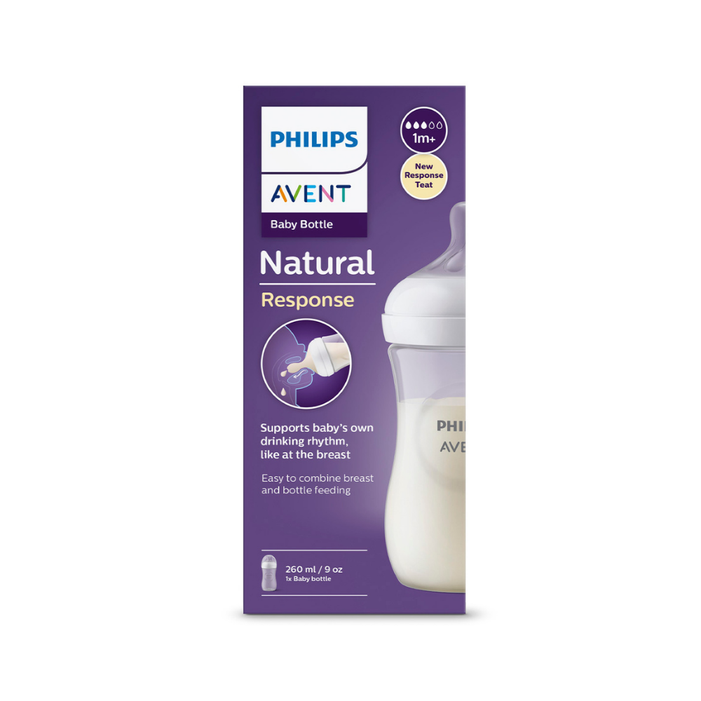 Mamadera Natural Response Philips Avent SCY903/01 1m+ 260ml-6