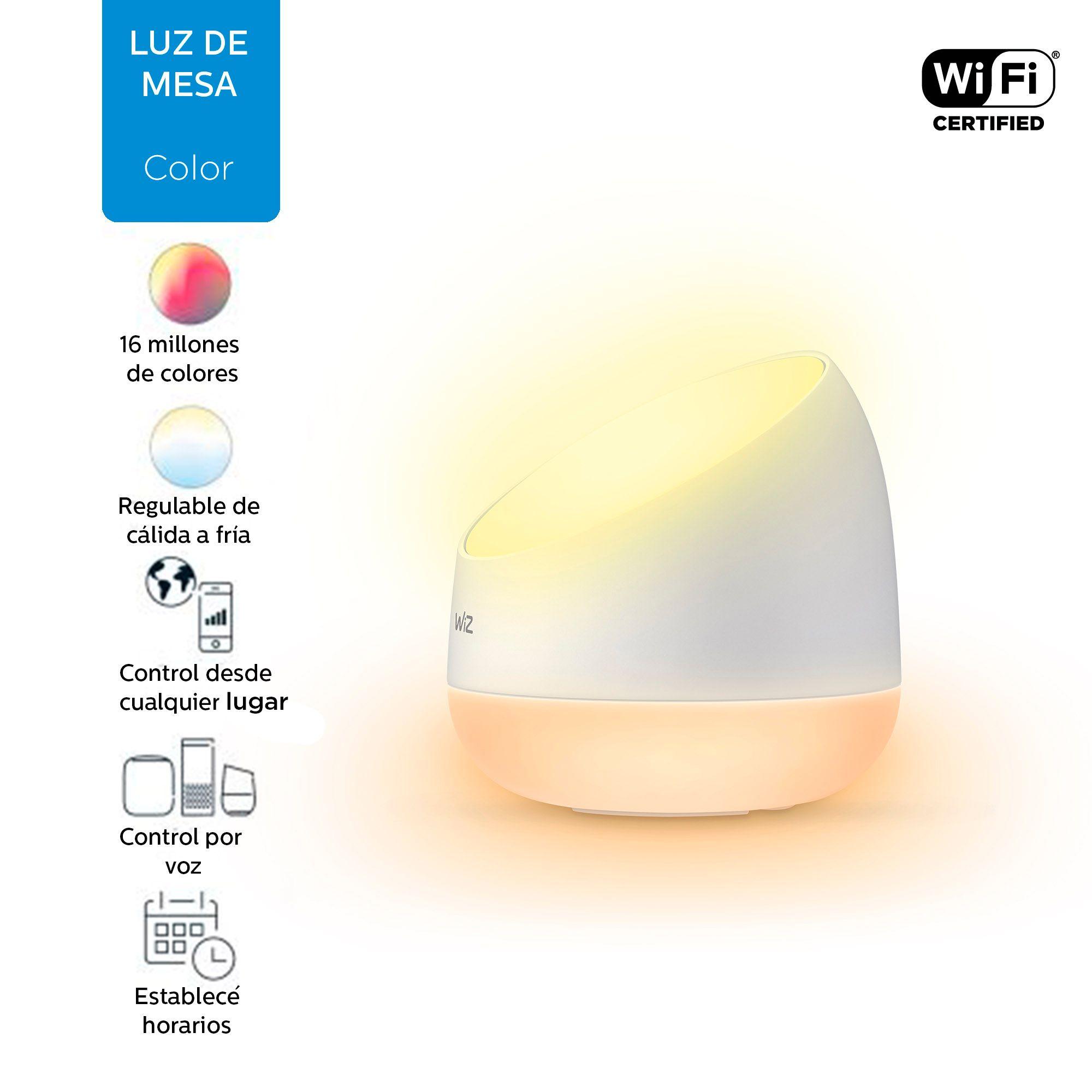 Lámpara Inteligente Wiz Squire Dualzone Luz Led Wi-Fi Rgb 9W-3