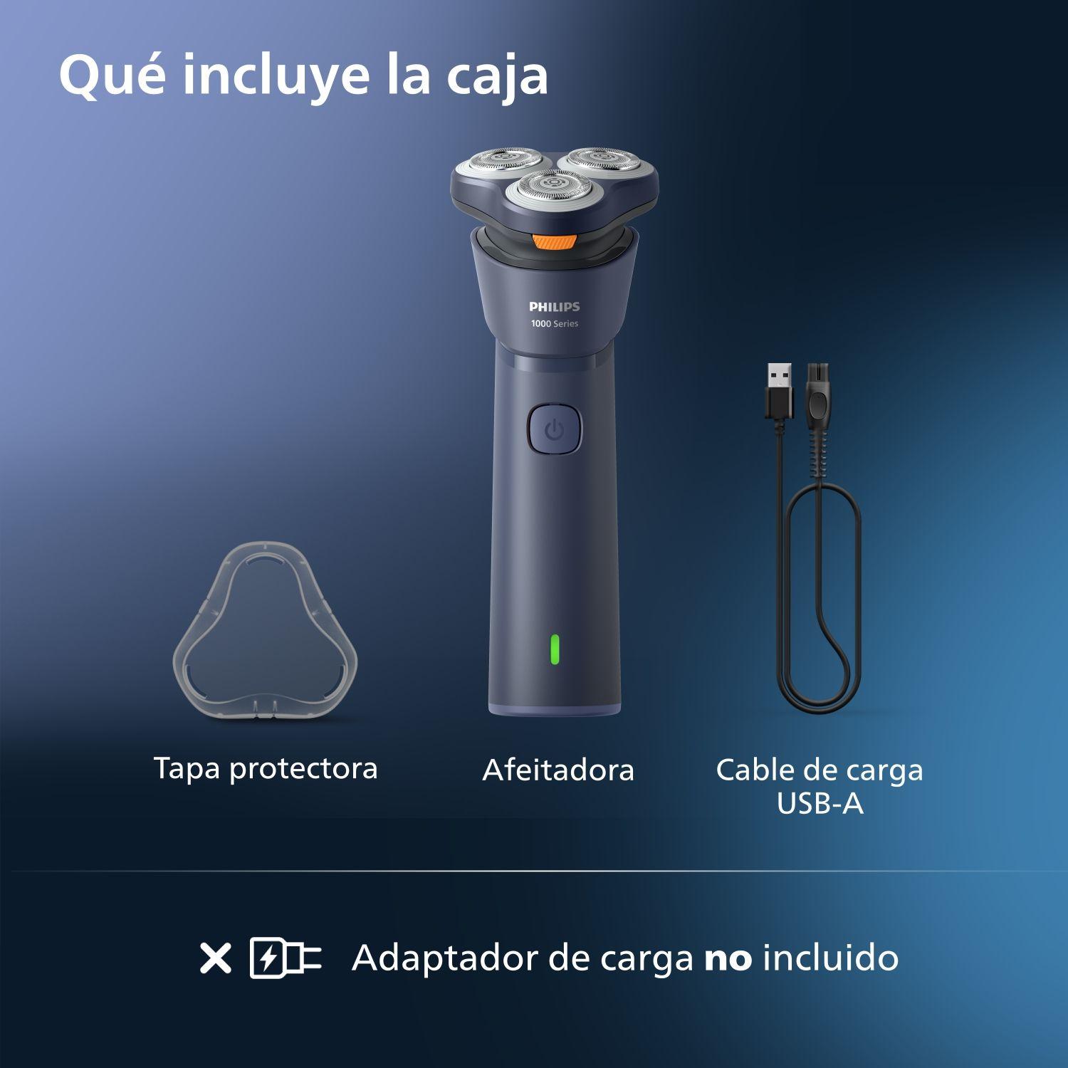 Afeitadora Philips Serie 1000 en Húmedo y Seco S1881/00-6