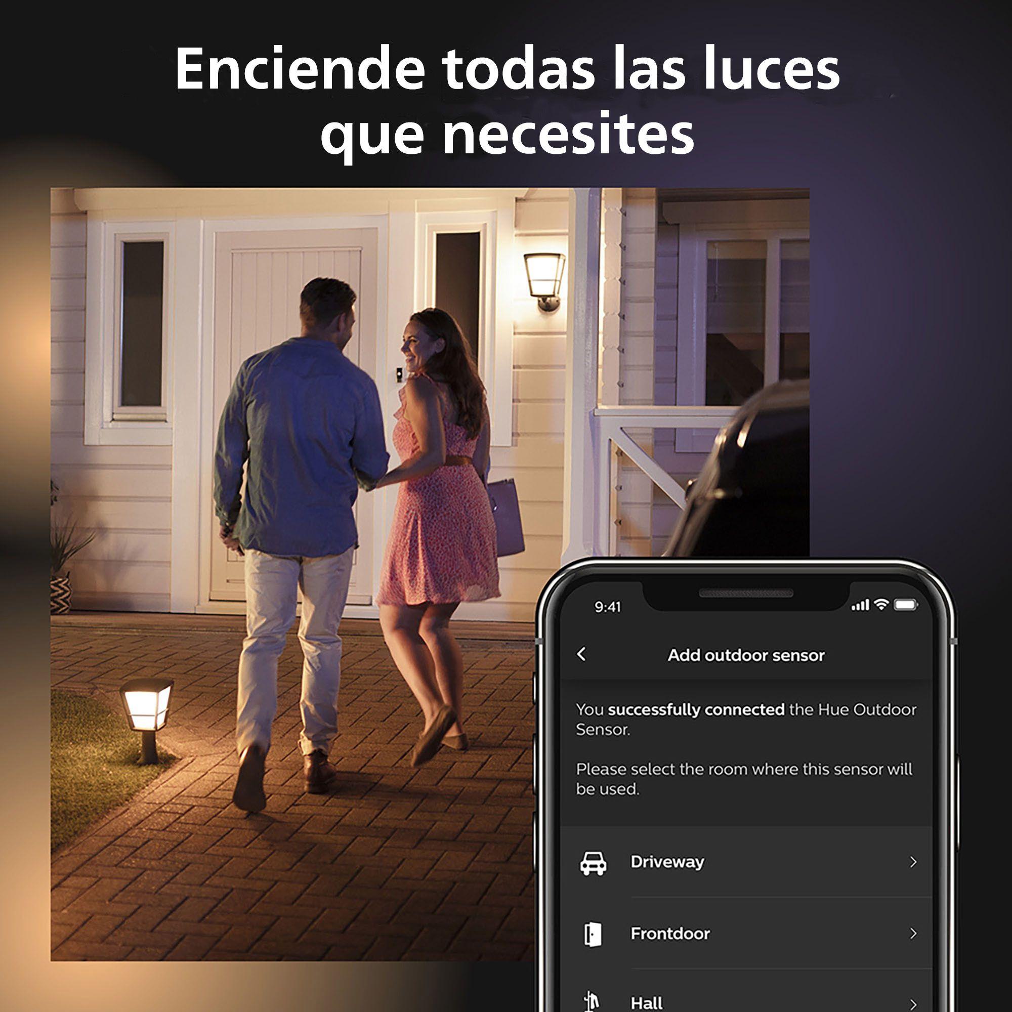 Sensor De Movimiento Exterior Philips Hue Inteligente Led-5