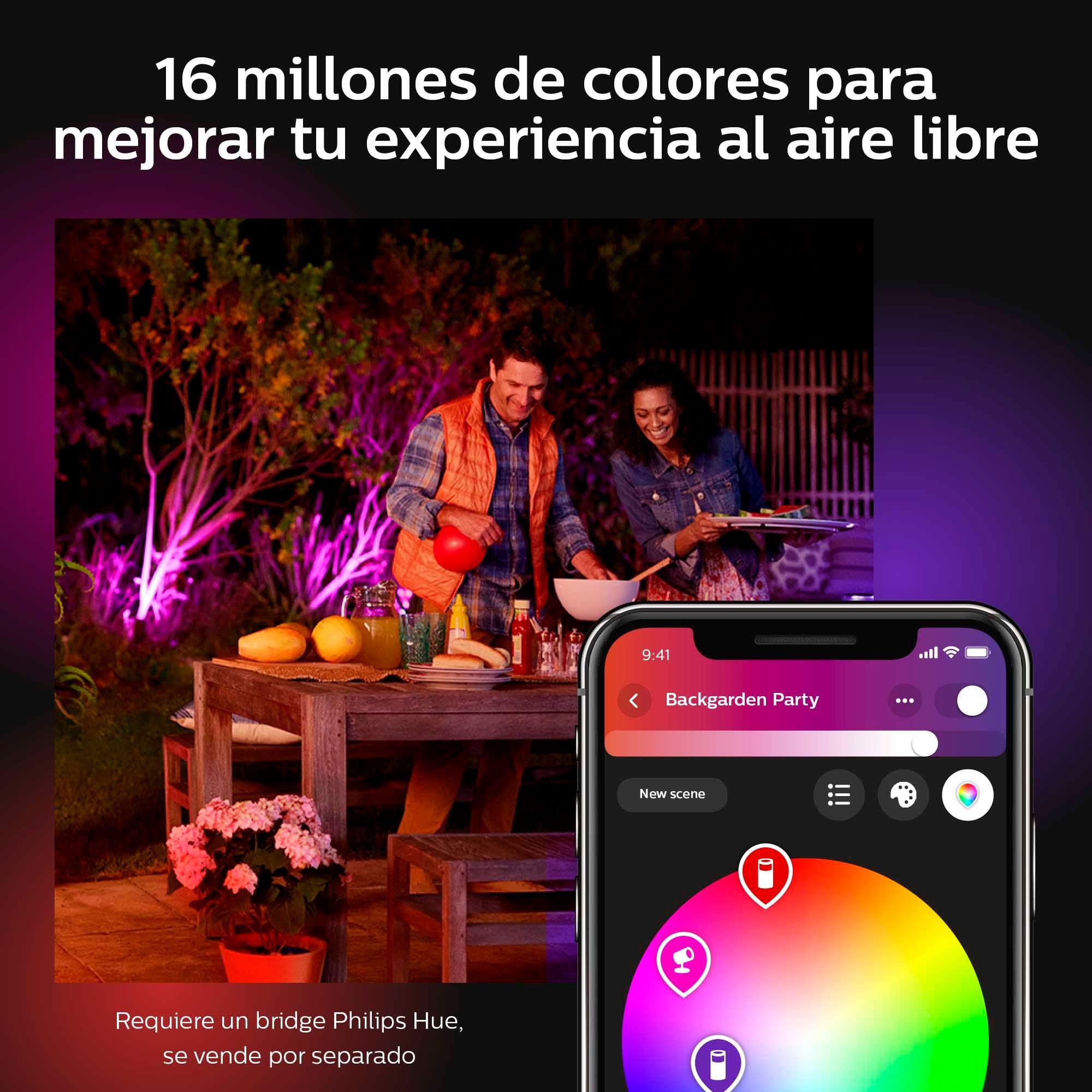 Tira Led Para Exteriores Philips Hue 2 Metros Inteligente-9